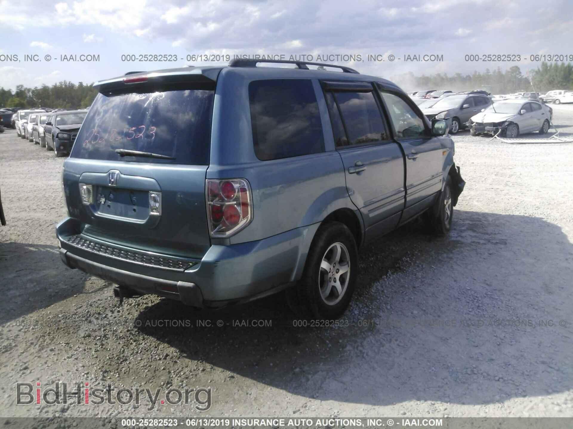 2007 HONDA PILOT - VIN: 5FNYF28687B027433 - Фото 4