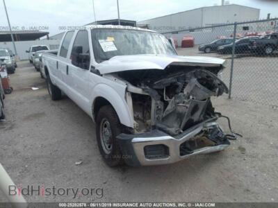 2012 Ford F250 Super Duty, белый — VIN 1FT7W2A64CEB81087, IAAI