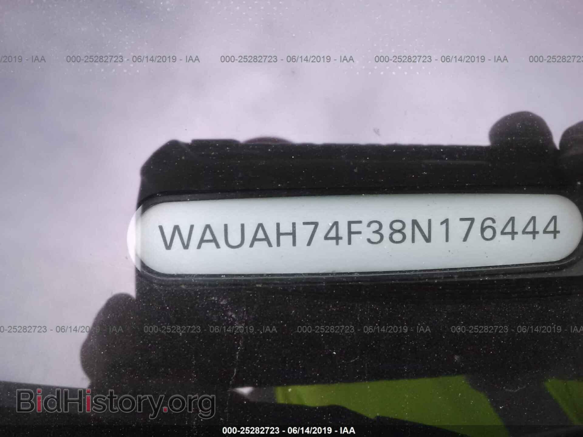 2008 AUDI A6 - VIN: WAUAH74F38N176444 - Фото 9