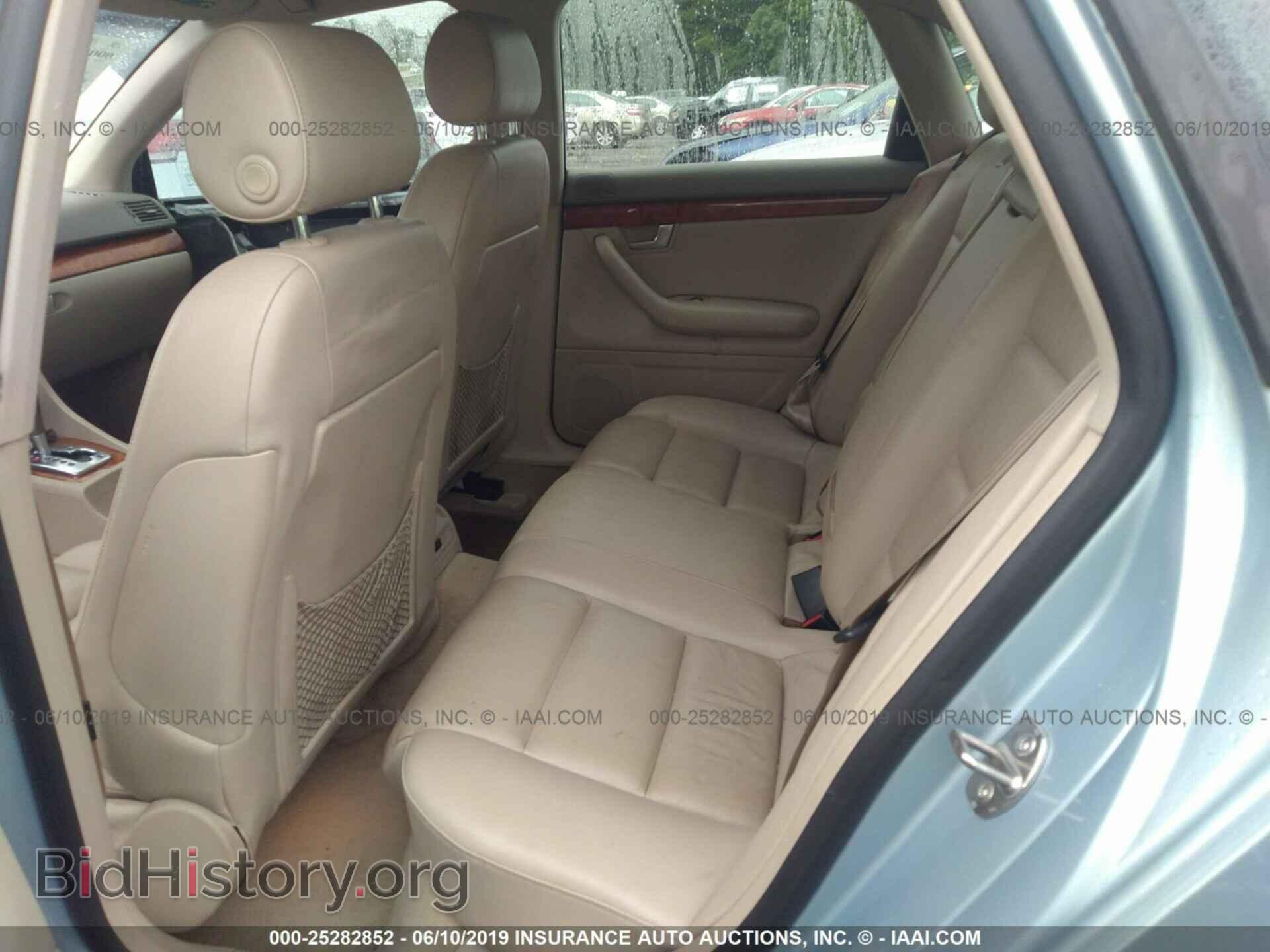 2005 AUDI A4 - VIN: WAULT68E65A078269 - Фото 8