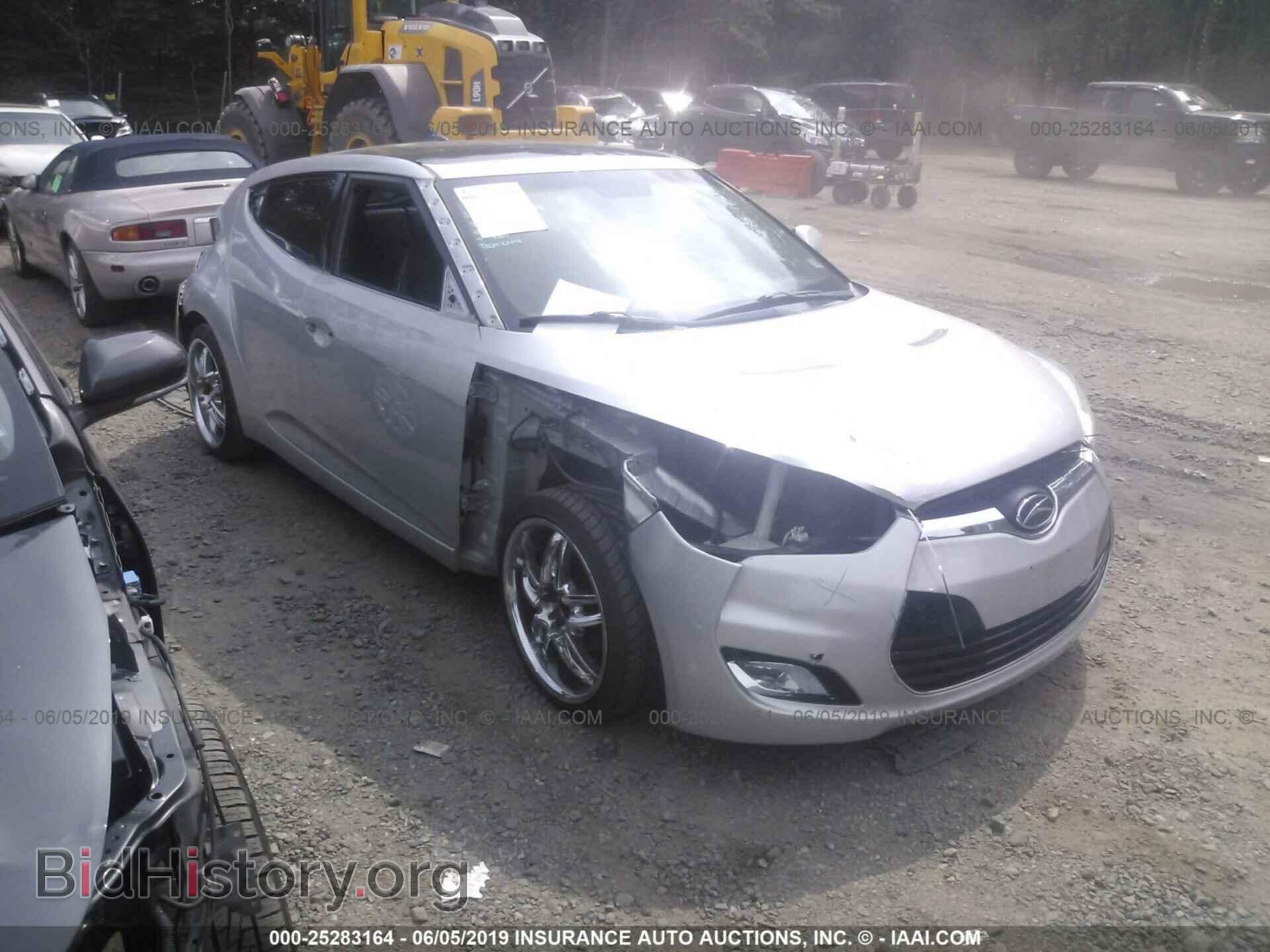 Photo KMHTC6AD7CU052324 - HYUNDAI VELOSTER 2012