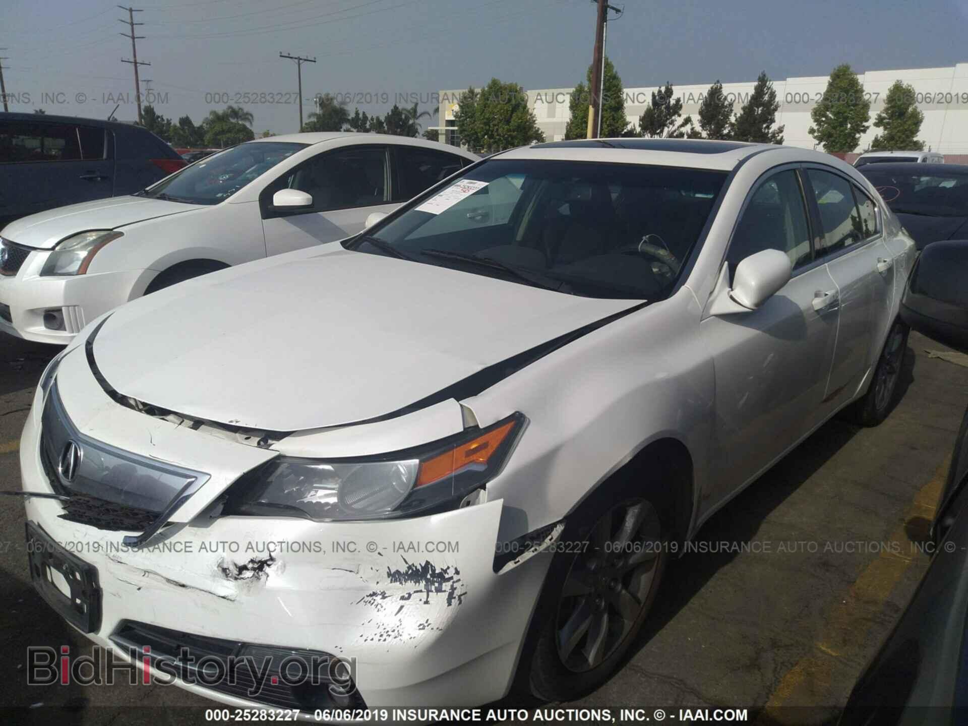 2012 ACURA TL - VIN: 19UUA8F59CA006556 - Фото 2