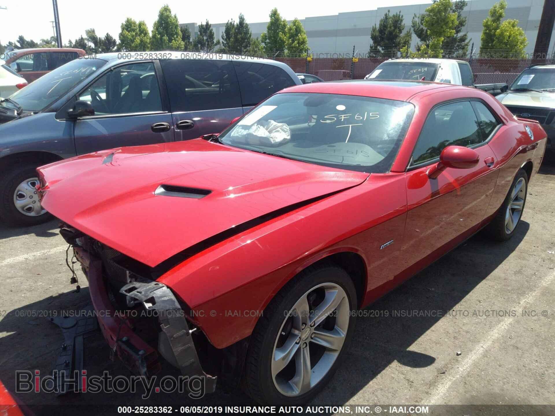 2015 DODGE CHALLENGER - VIN: 2C3CDZAT8FH895552 - Фото 2