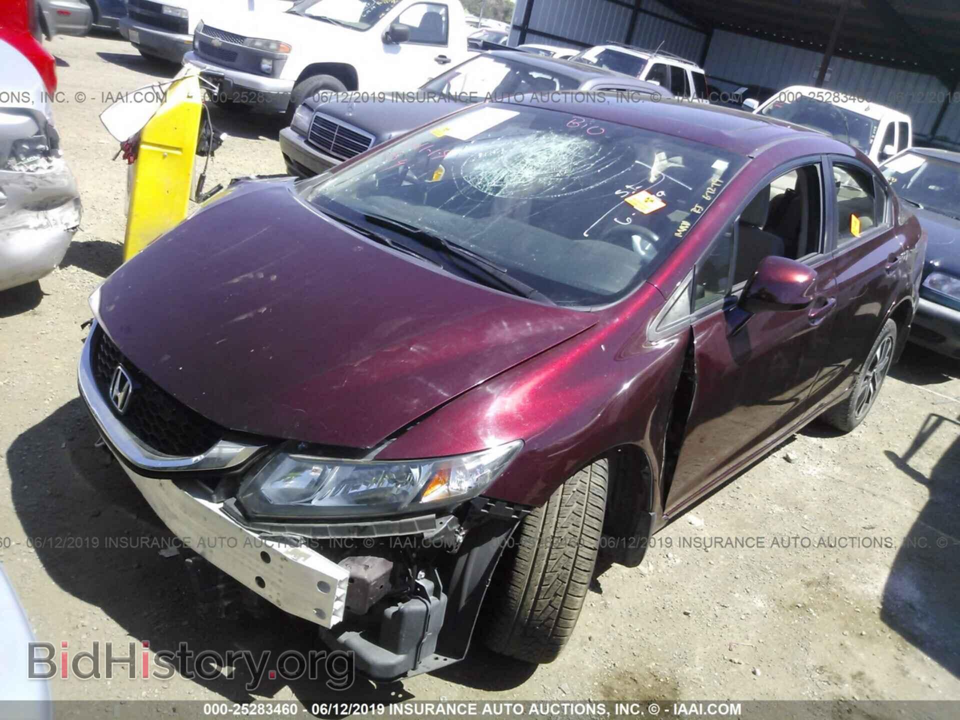2013 HONDA CIVIC - VIN: 19XFB2F8XDE210499 - Фото 2