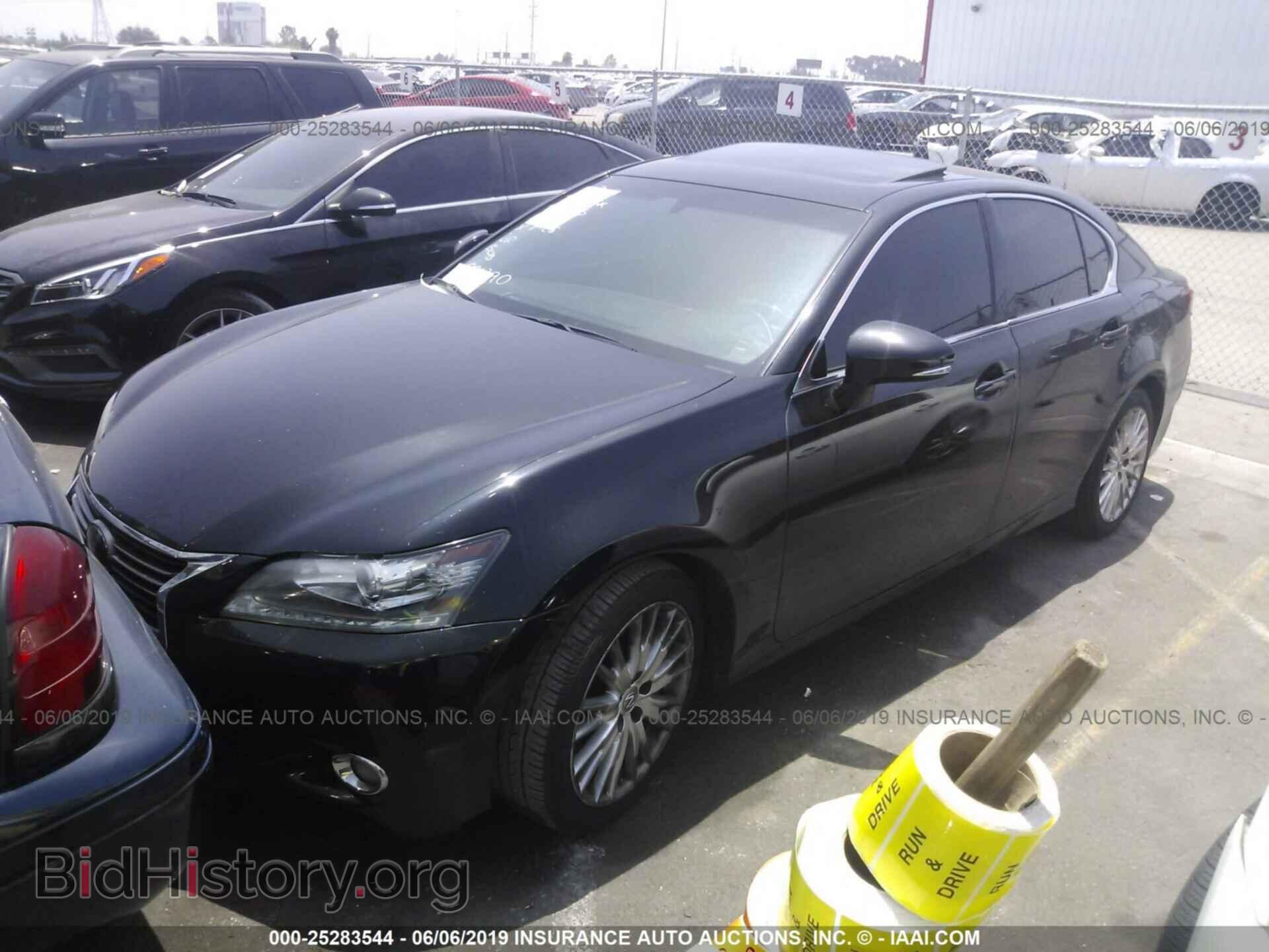2013 LEXUS GS - VIN: JTHBE1BL7D5001290 - Фото 2