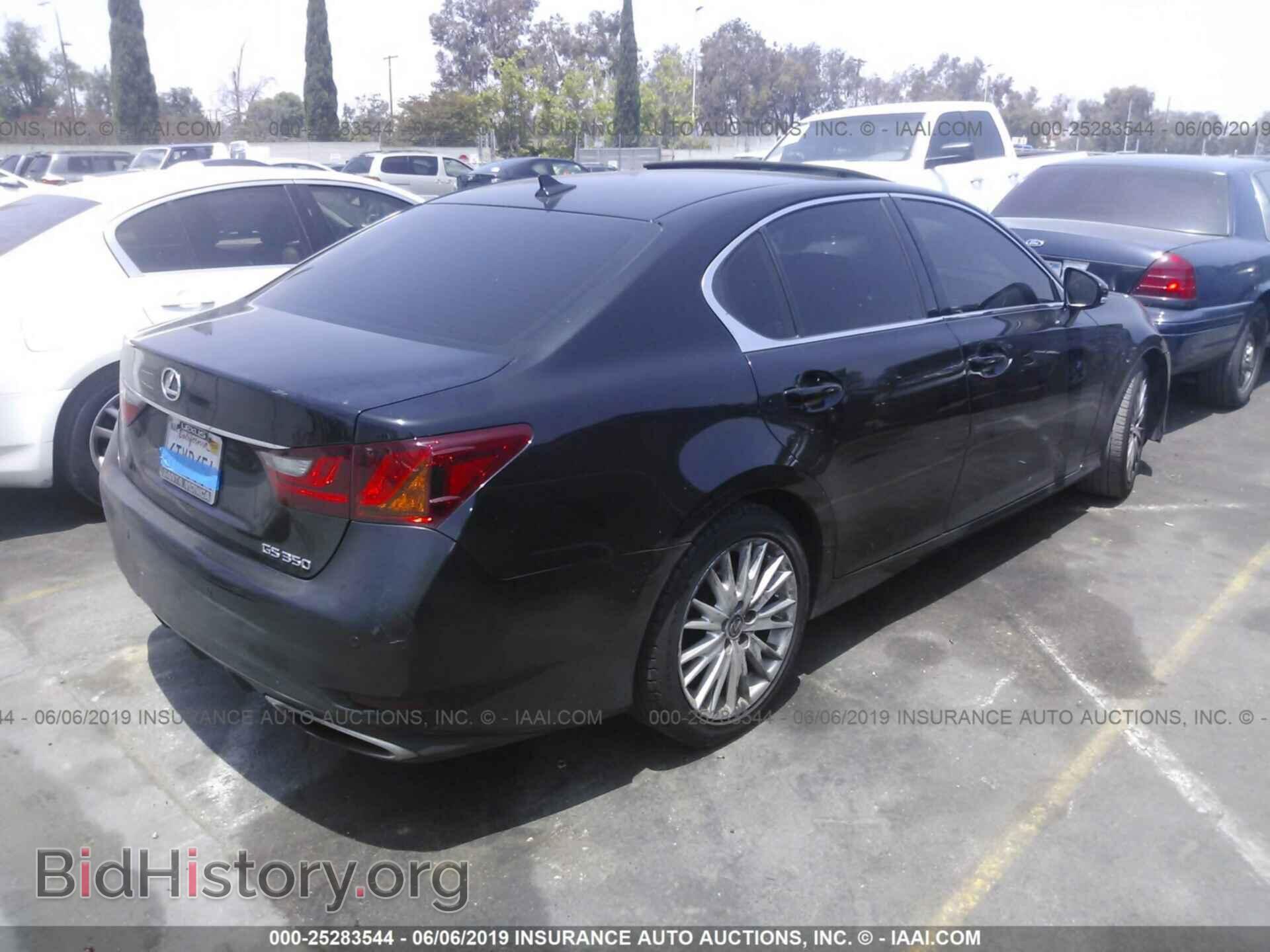 2013 LEXUS GS - VIN: JTHBE1BL7D5001290 - Фото 4