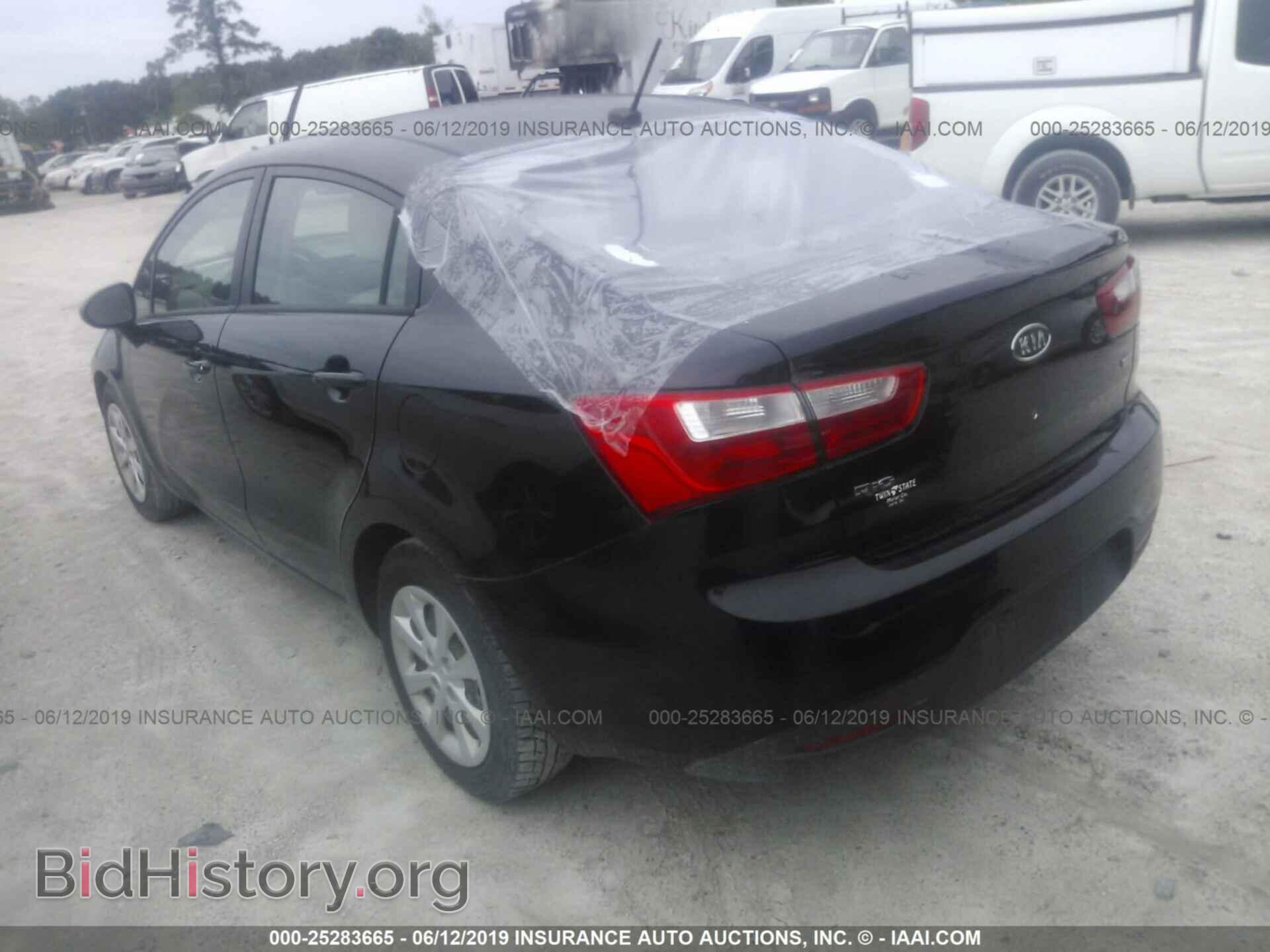 2012 KIA RIO - VIN: KNADM4A33C6071326 - Фото 3