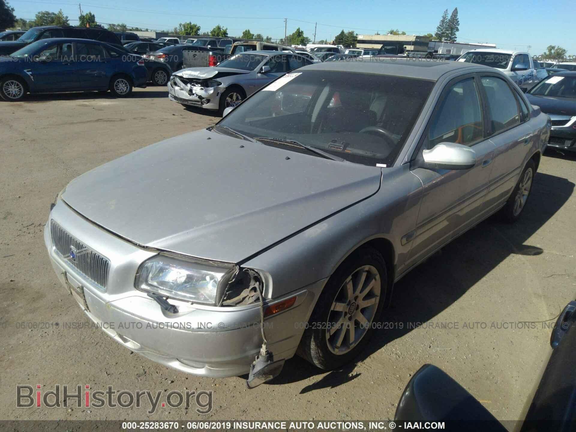 2002 VOLVO S80 - VIN: YV1TS91DX21252889 - Фото 2