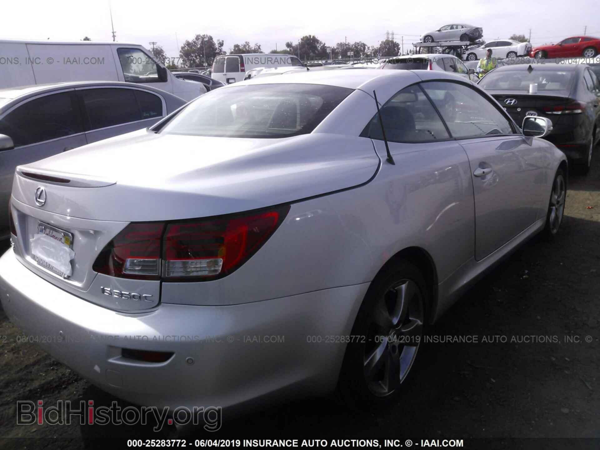 2010 LEXUS IS - VIN: JTHFE2C28A2500884 - Photo 4