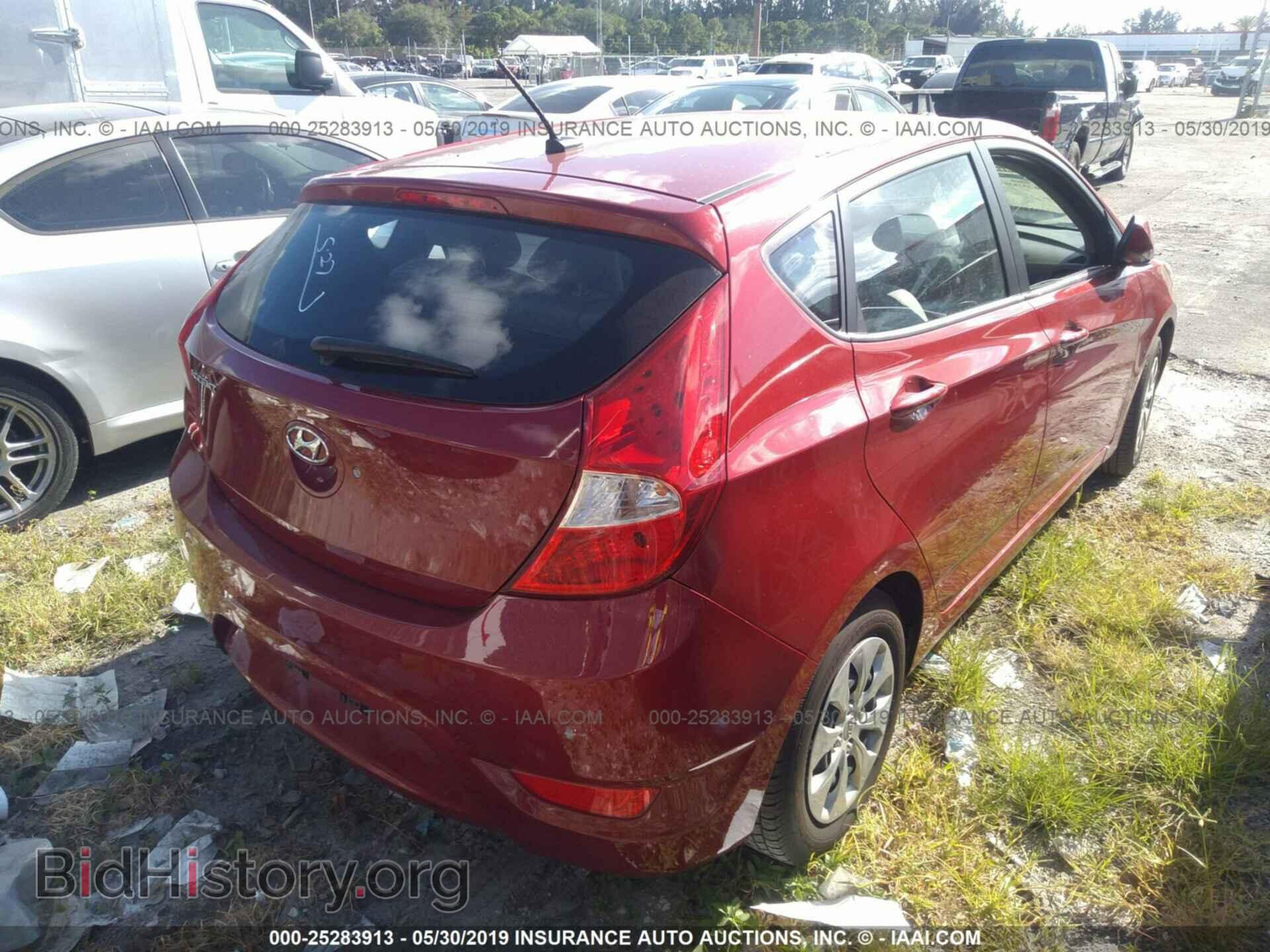 2017 HYUNDAI ACCENT - VIN: KMHCT5AE0HU364477 - Фото 4