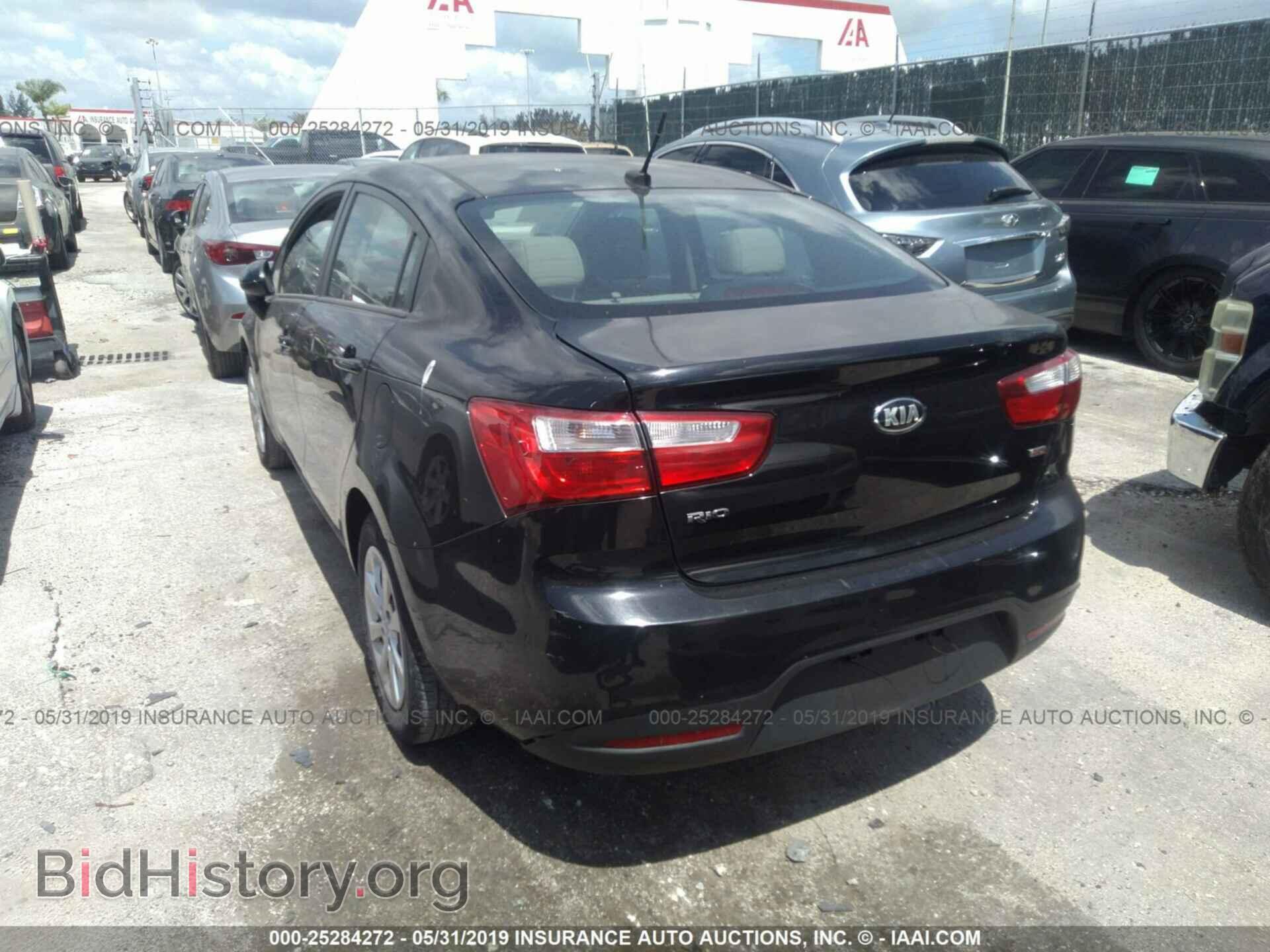 2015 KIA RIO - VIN: KNADM4A33F6506611 - Фото 3
