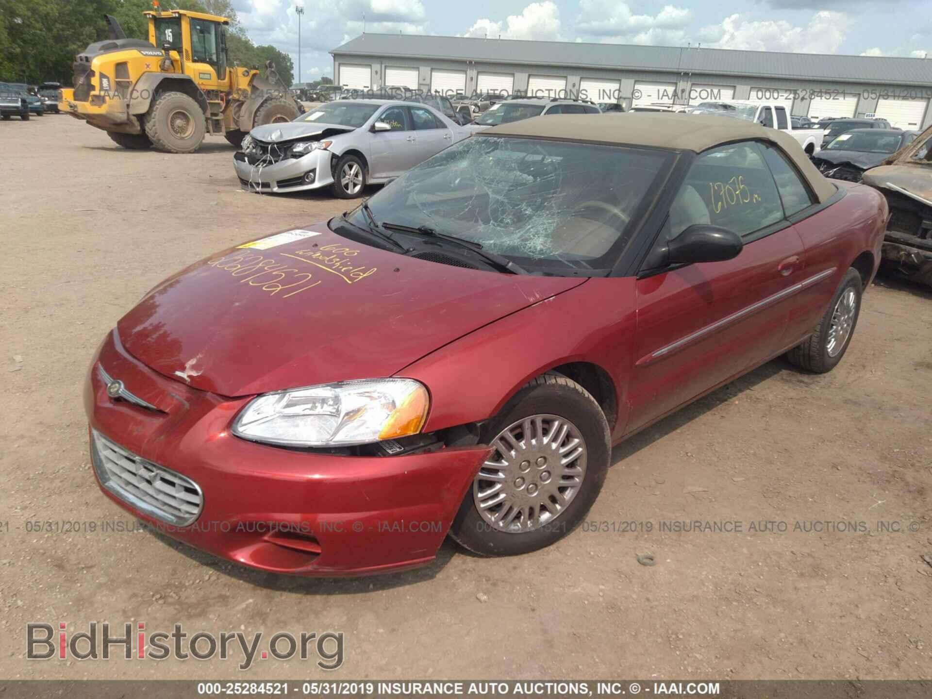 2002 CHRYSLER SEBRING - VIN: 1C3EL45X72N286420 - Photo 2