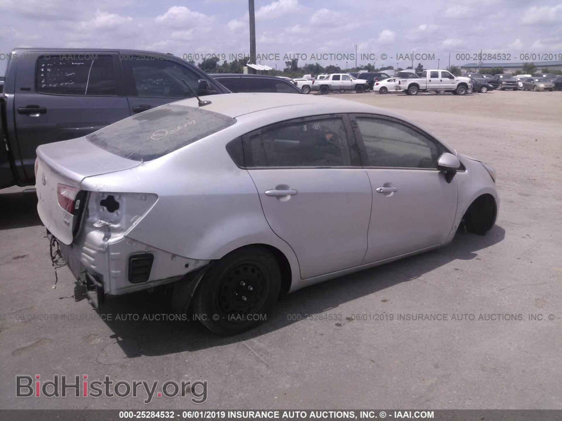 2014 KIA RIO - VIN: KNADM4A34E6400599 - Фото 4