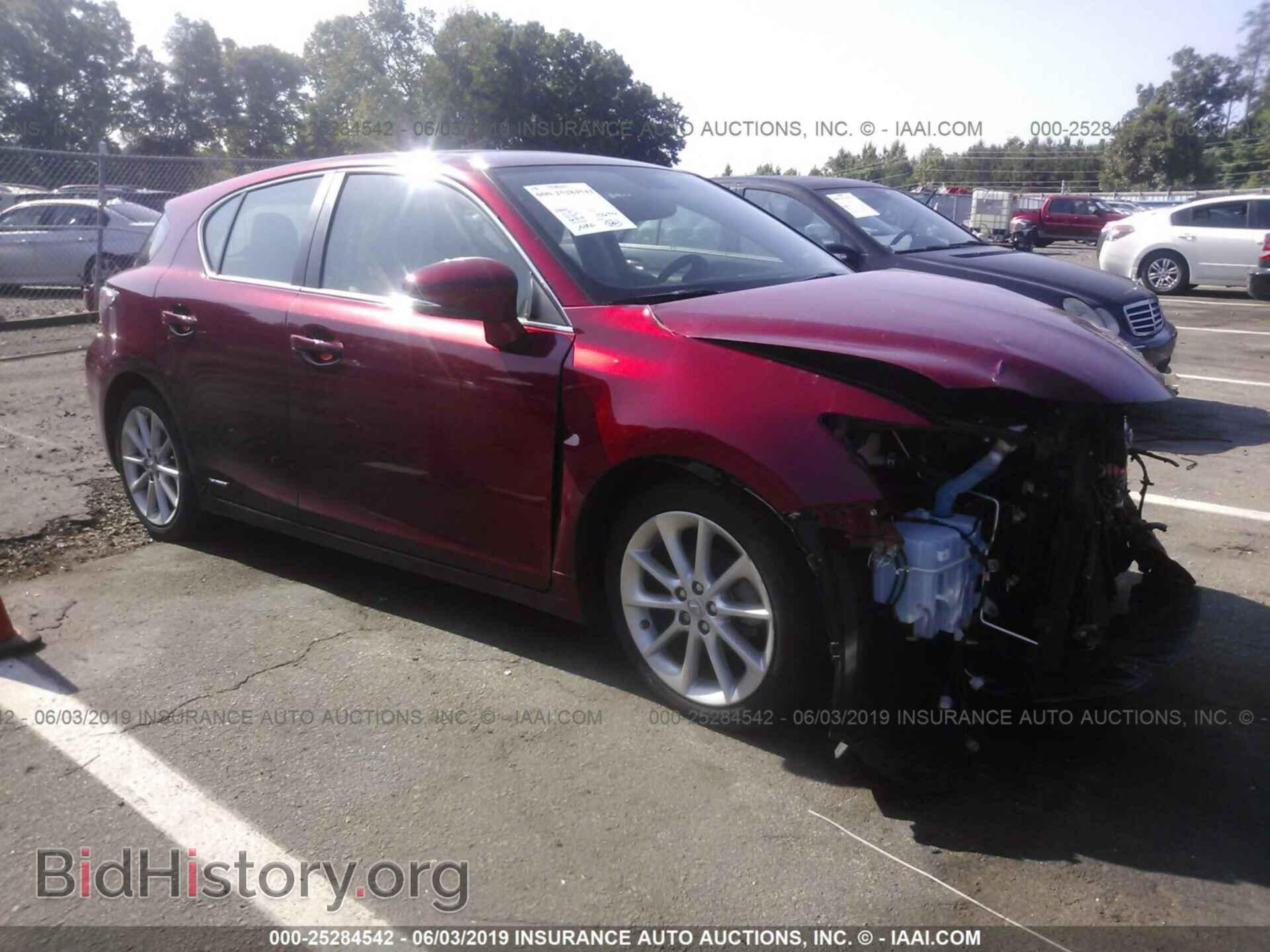 Фотография JTHKD5BH0D2167237 - LEXUS CT 2013