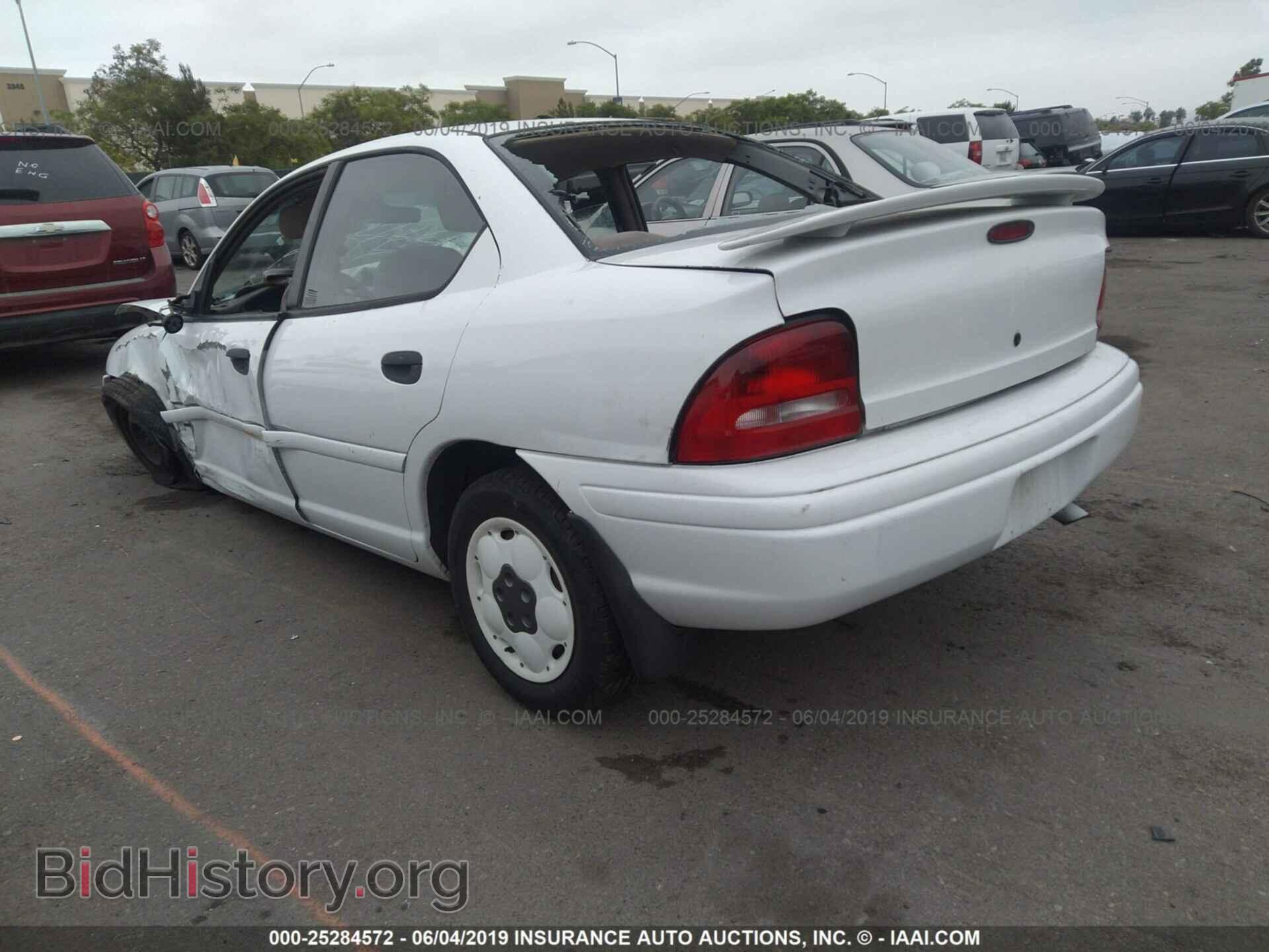 1996 DODGE NEON - VIN: 1B3ES47C6TD732297 - Фото 3