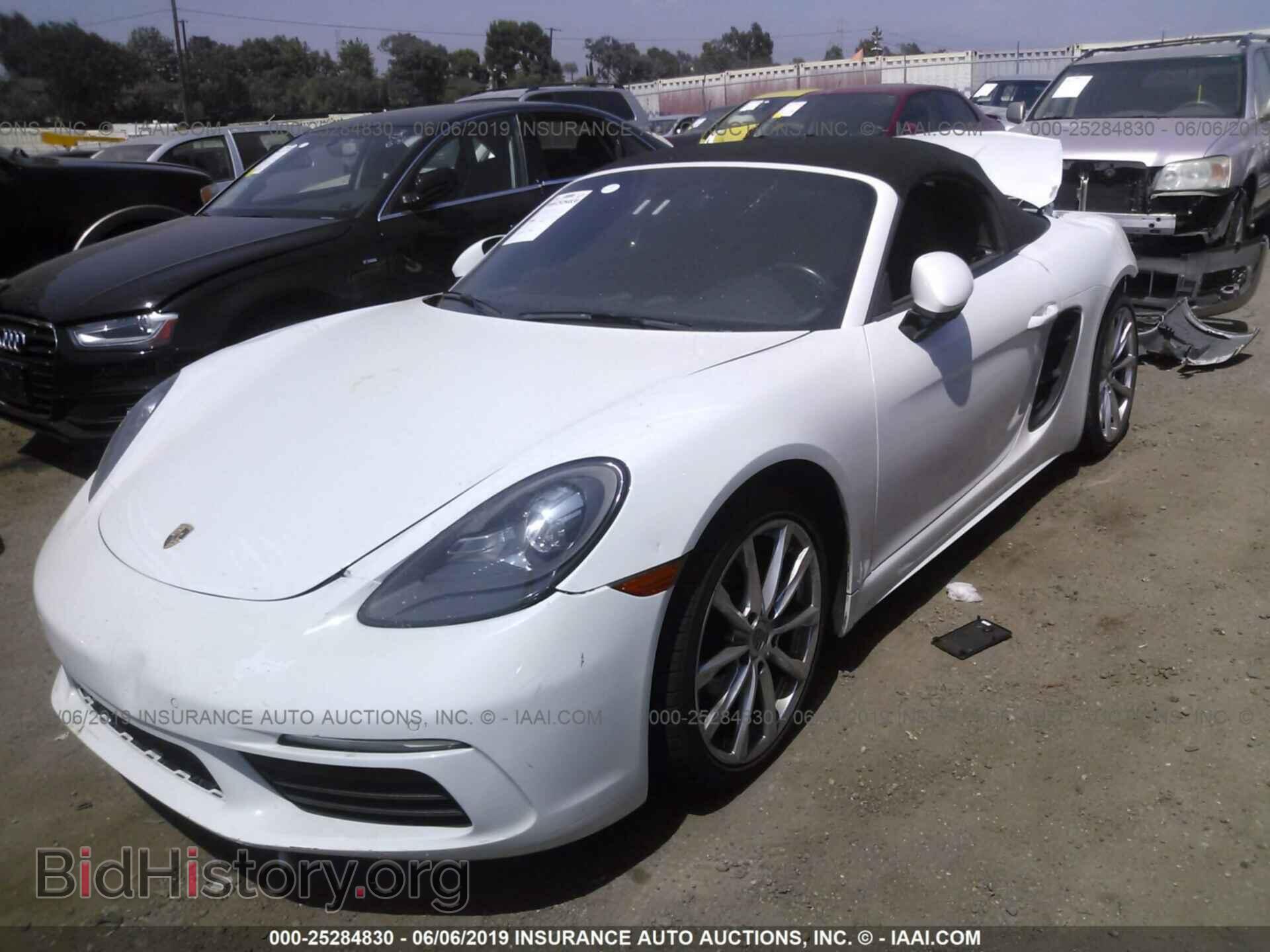 2017 PORSCHE BOXSTER - VIN: WP0CA2A84HS220543 - Фото 2