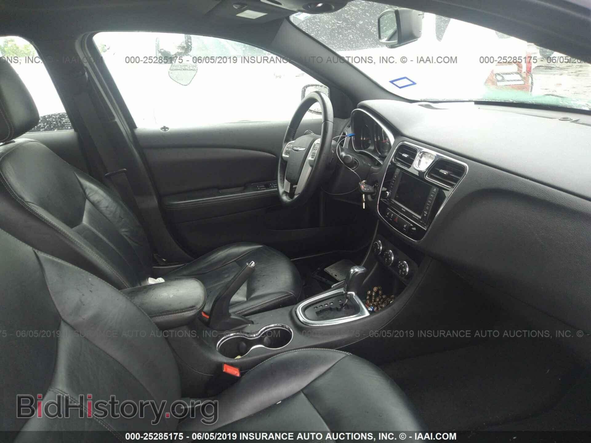 2012 CHRYSLER 200 - VIN: 1C3CCBCBXCN188941 - Фото 5