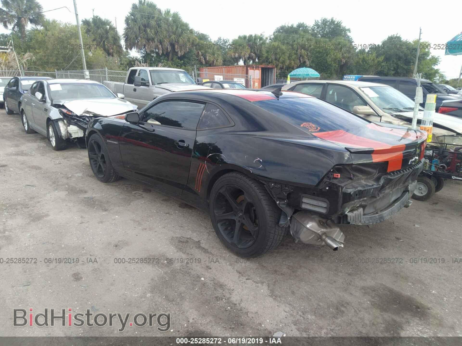 2012 CHEVROLET CAMARO - VIN: 2G1FE1E36C9170872 - Фото 3
