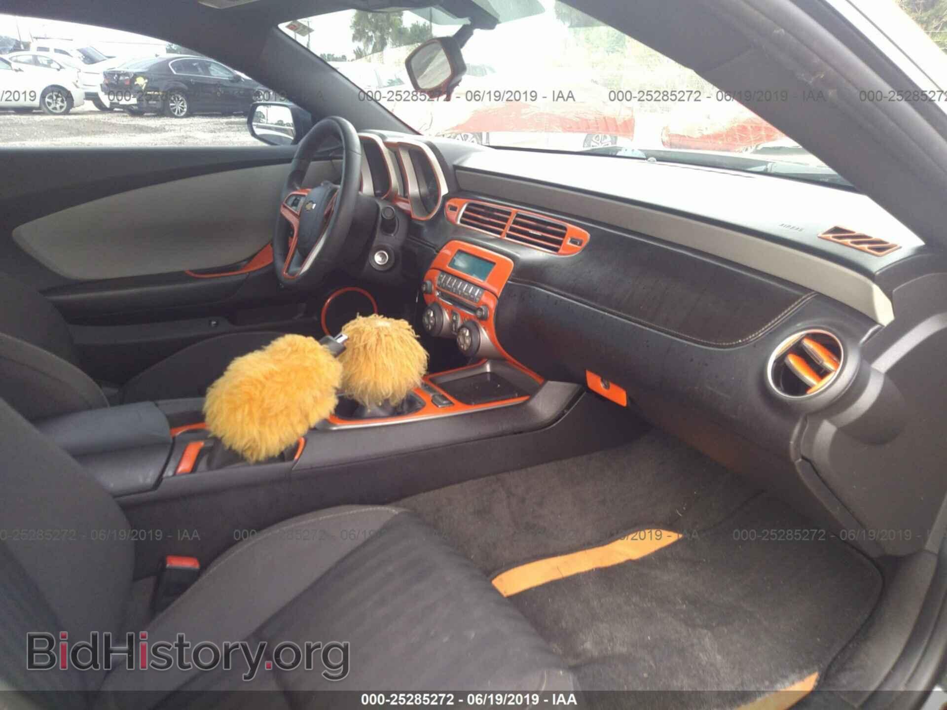 2012 CHEVROLET CAMARO - VIN: 2G1FE1E36C9170872 - Фото 5