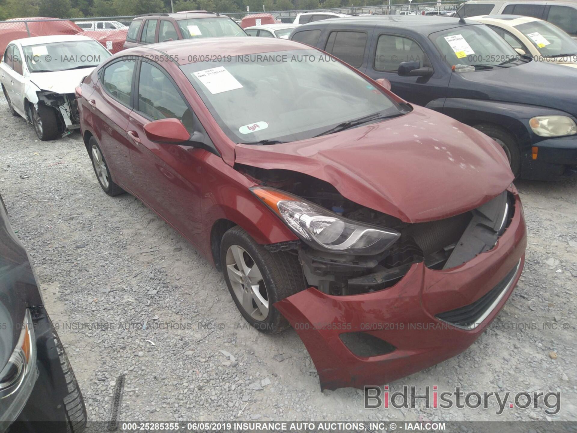 Photo KMHDH4AE1BU085787 - HYUNDAI ELANTRA 2011