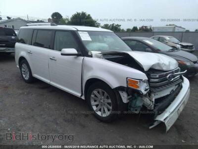 2012 Ford FLEX, белый — VIN 2FMHK6CC3CBD22247, IAAI
