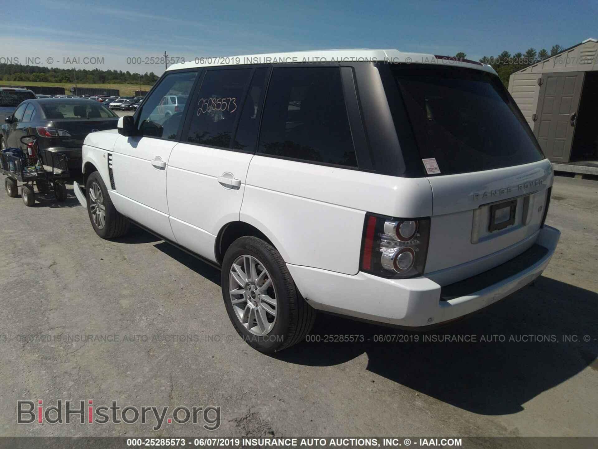 2012 LAND ROVER RANGE ROVER - VIN: SALME1D48CA389306 - Фото 3