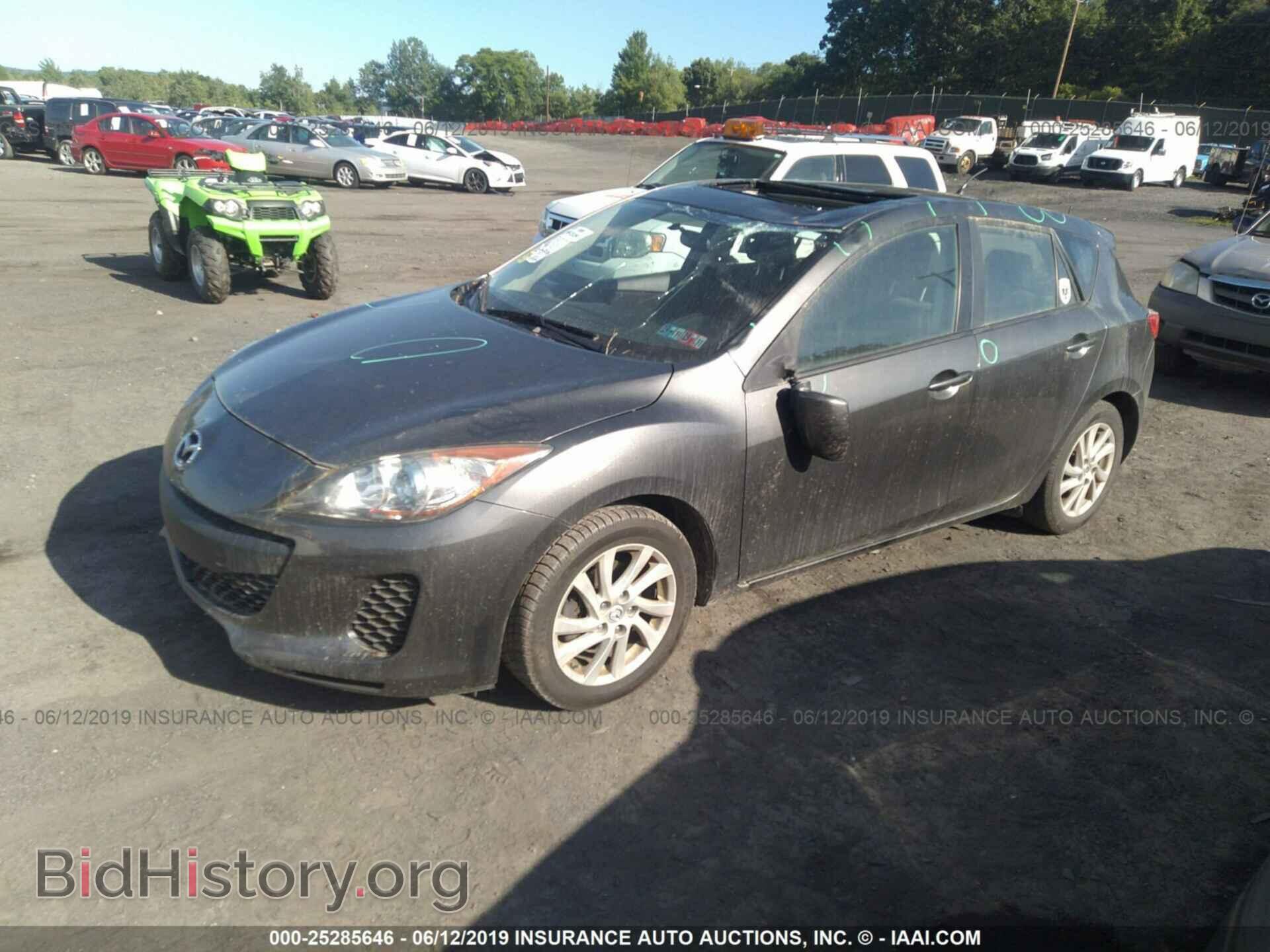 2012 MAZDA 3 - VIN: JM1BL1L86C1660677 - Фото 2
