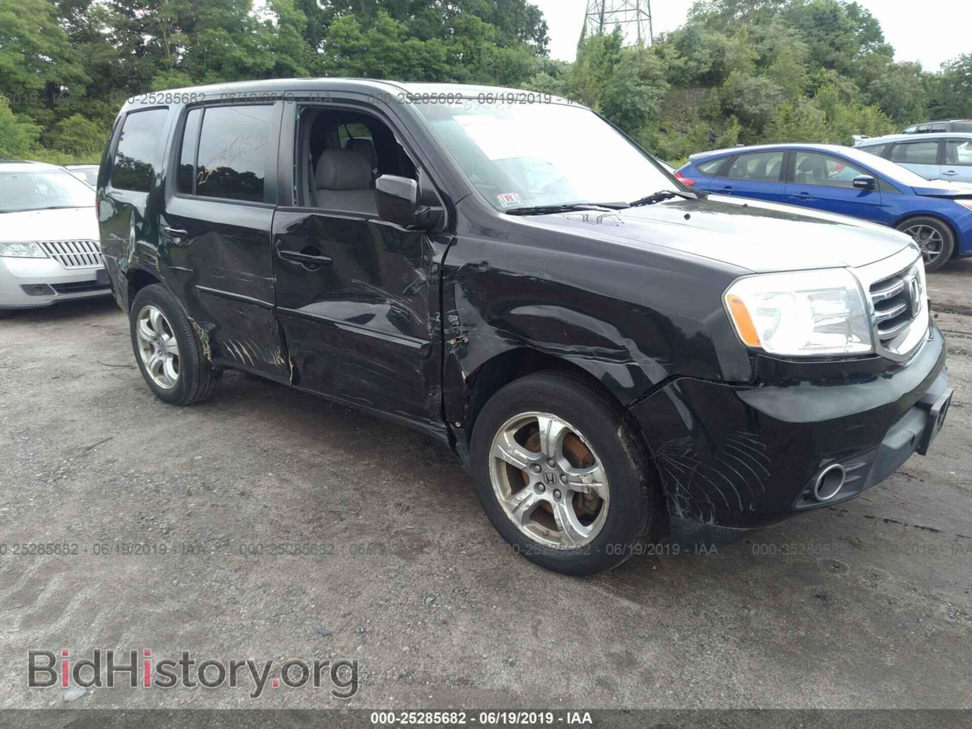 Фотография 5FNYF4H56CB024656 - HONDA PILOT 2012