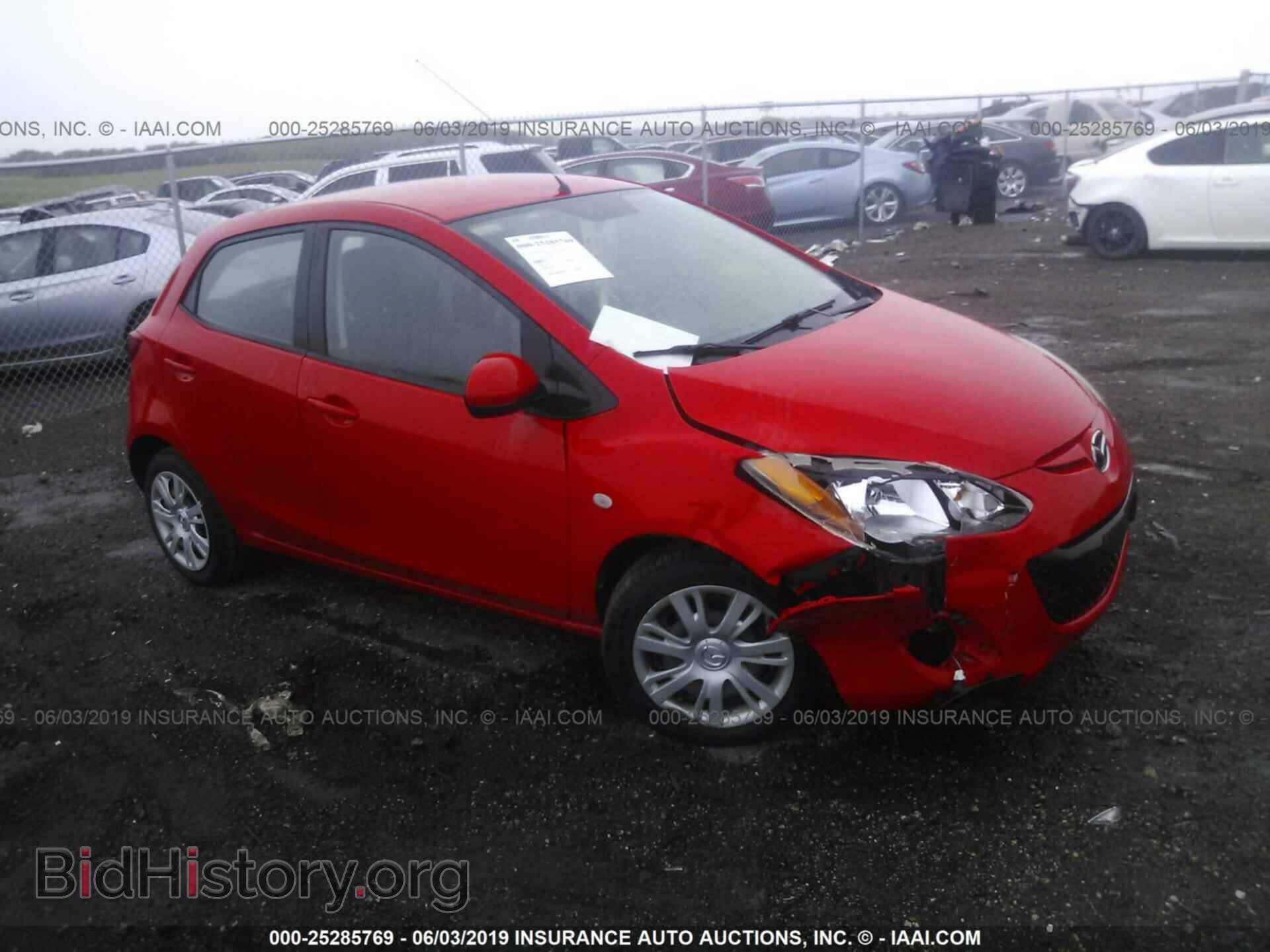 Photo JM1DE1KY8C0148445 - MAZDA MAZDA2 2012