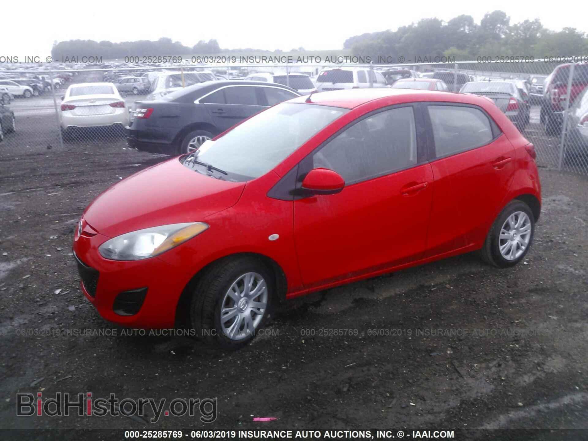 2012 MAZDA MAZDA2 - VIN: JM1DE1KY8C0148445 - Photo 2