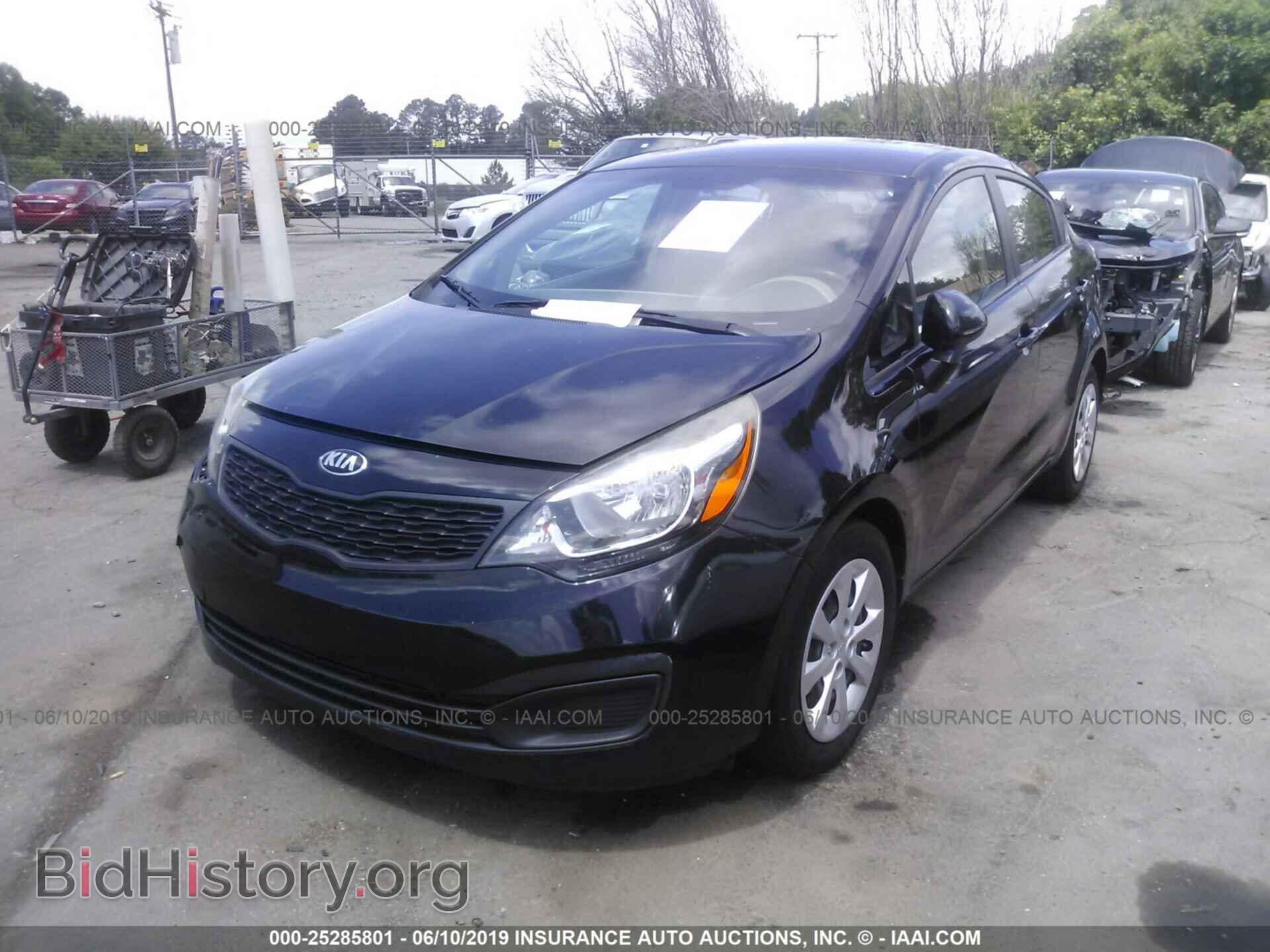 2015 KIA RIO - VIN: KNADM4A39F6435334 - Фото 2