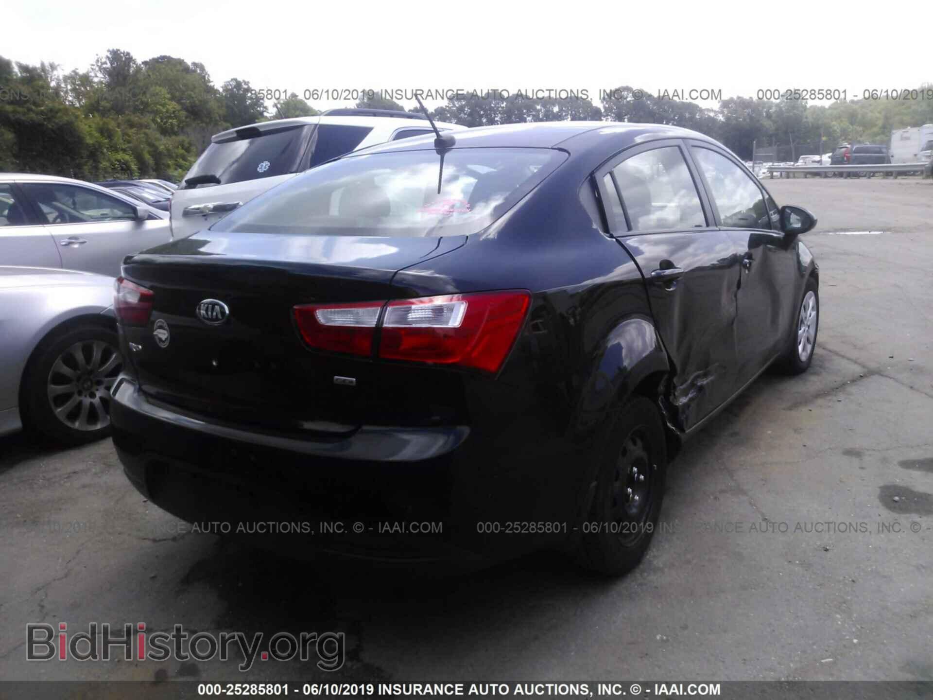 2015 KIA RIO - VIN: KNADM4A39F6435334 - Фото 4