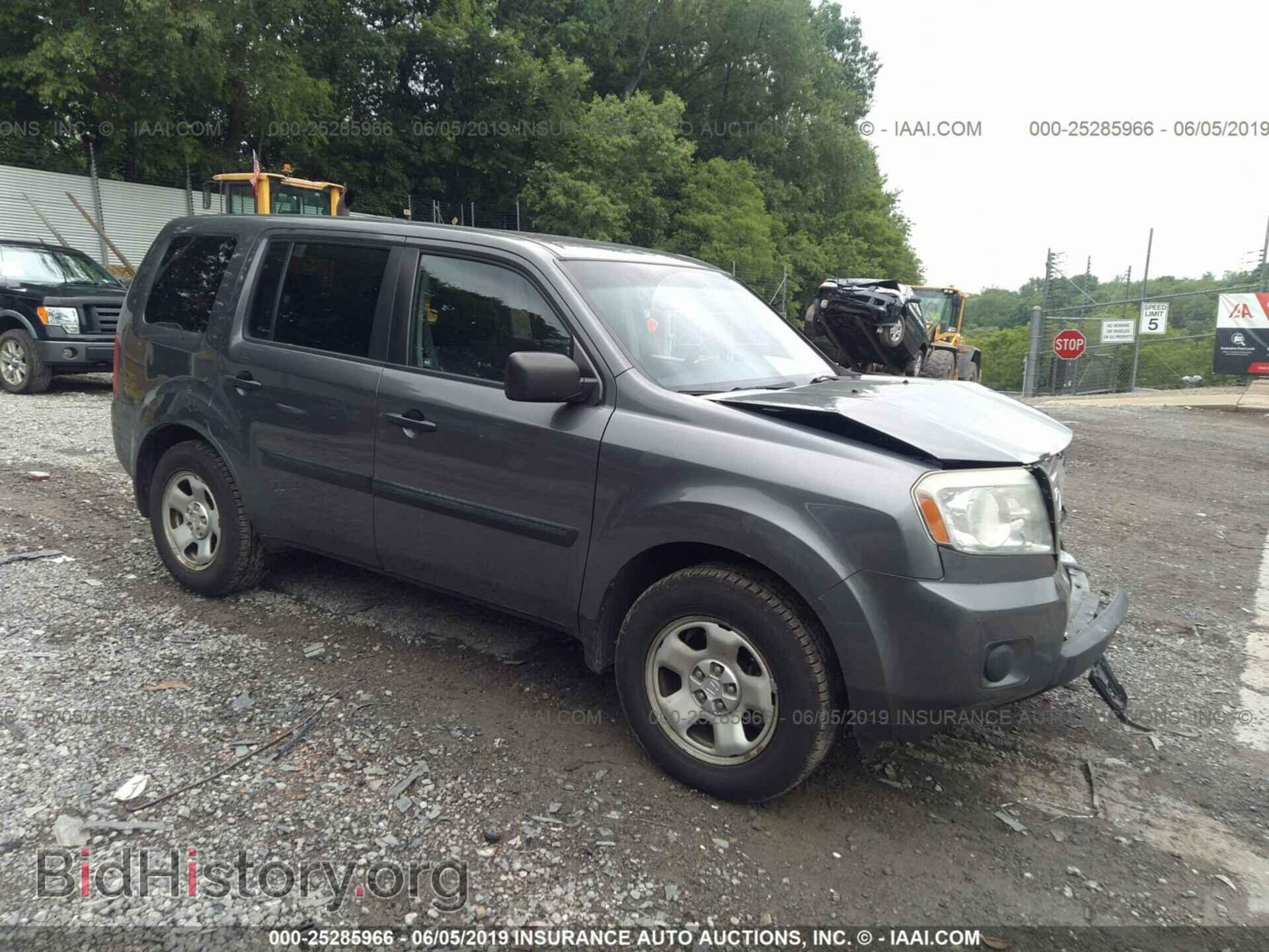 Фотография 5FNYF4H21BB031423 - HONDA PILOT 2011