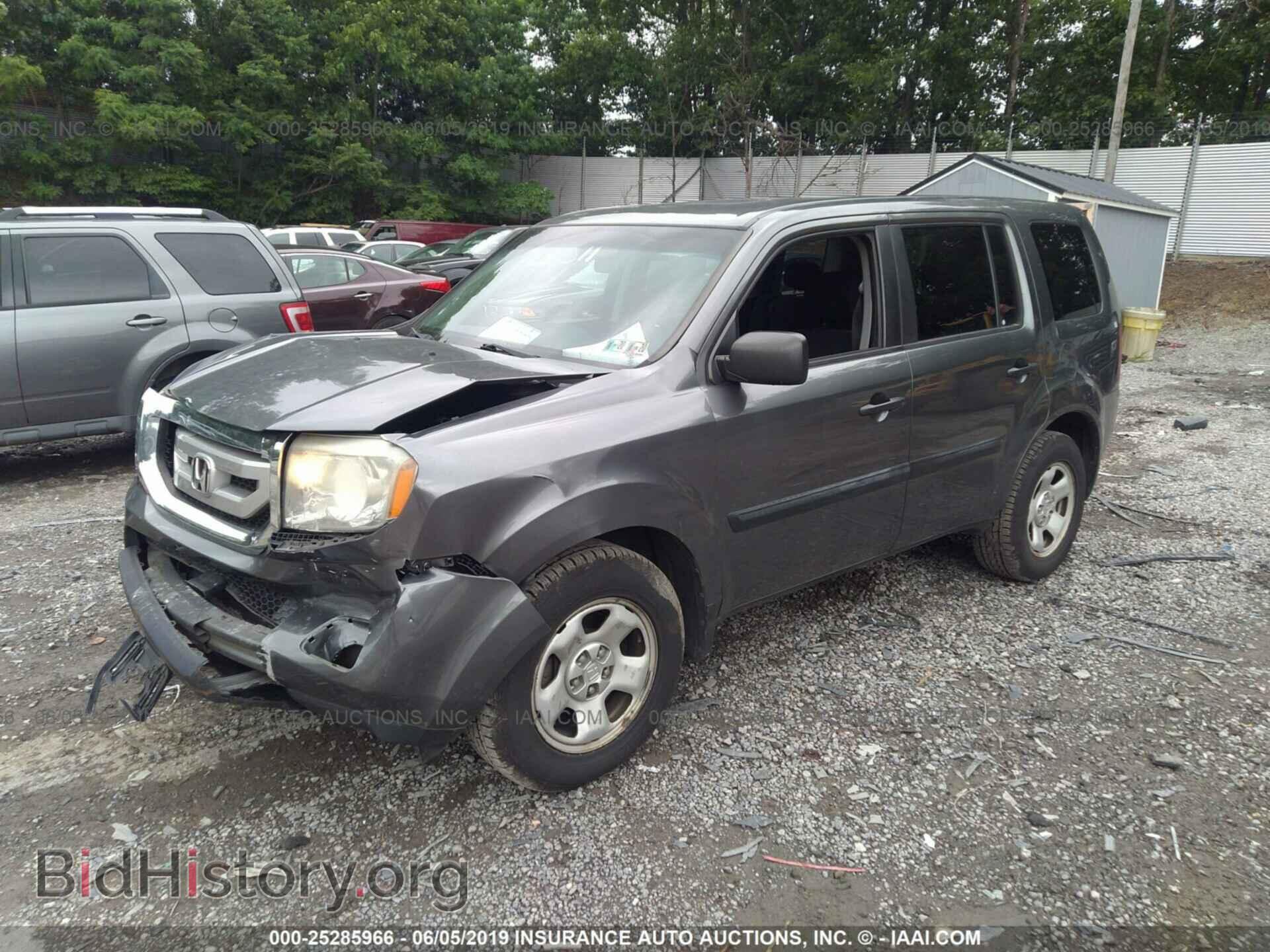 2011 HONDA PILOT - VIN: 5FNYF4H21BB031423 - Фото 2