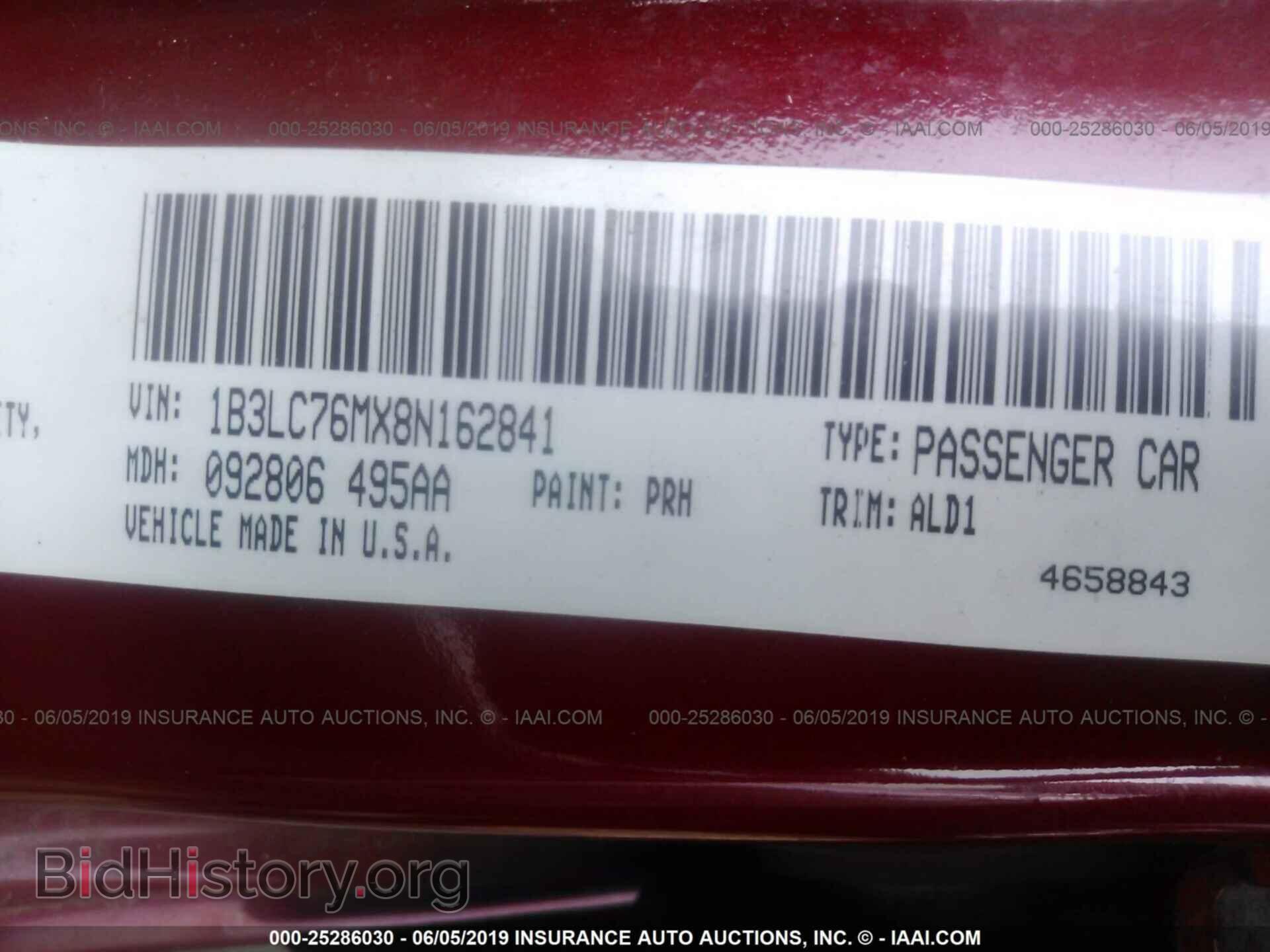 2008 DODGE AVENGER - VIN: 1B3LC76MX8N162841 - Фото 9