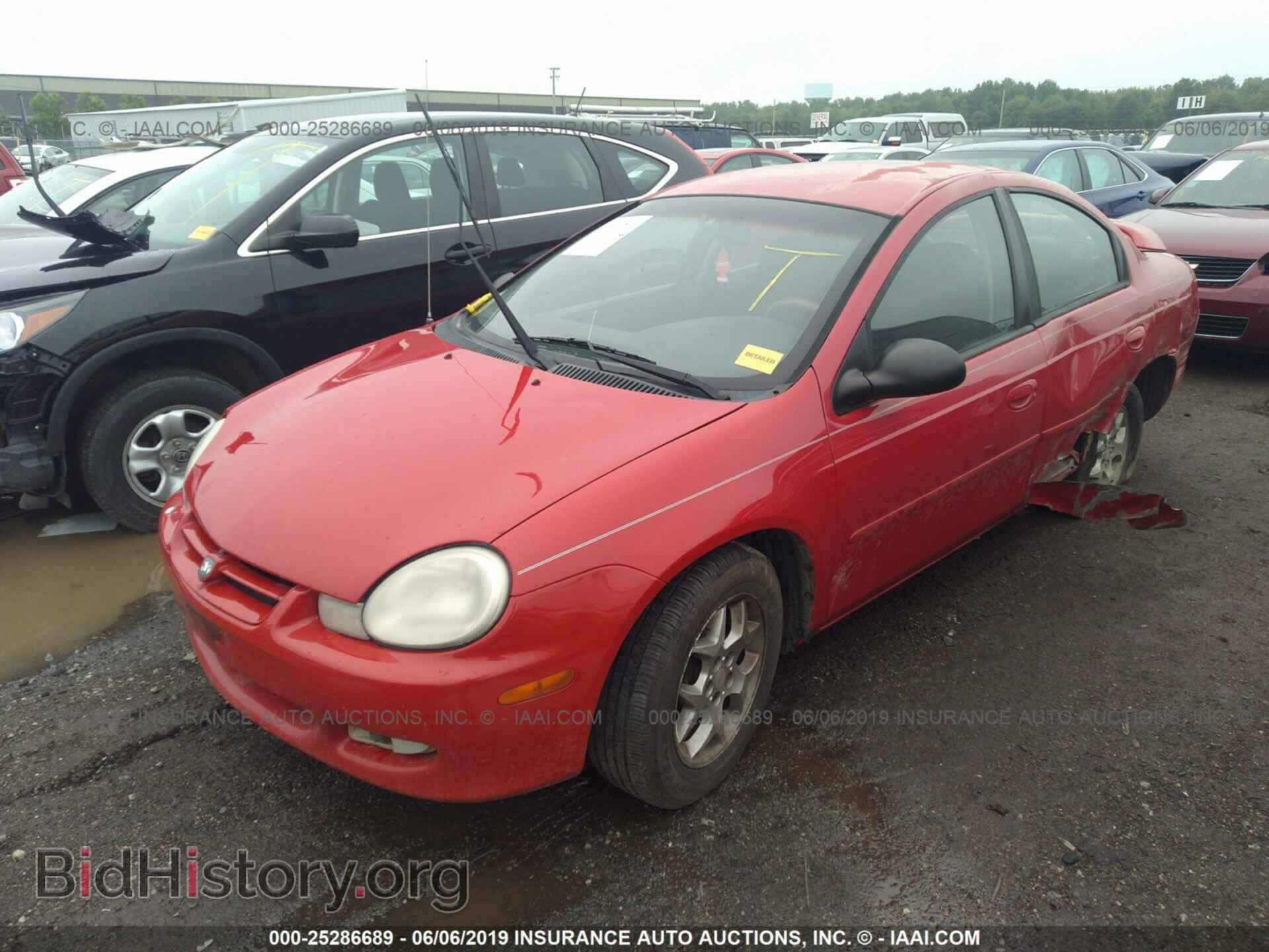 2002 DODGE NEON - VIN: 1B3ES56C72D622249 - Фото 2