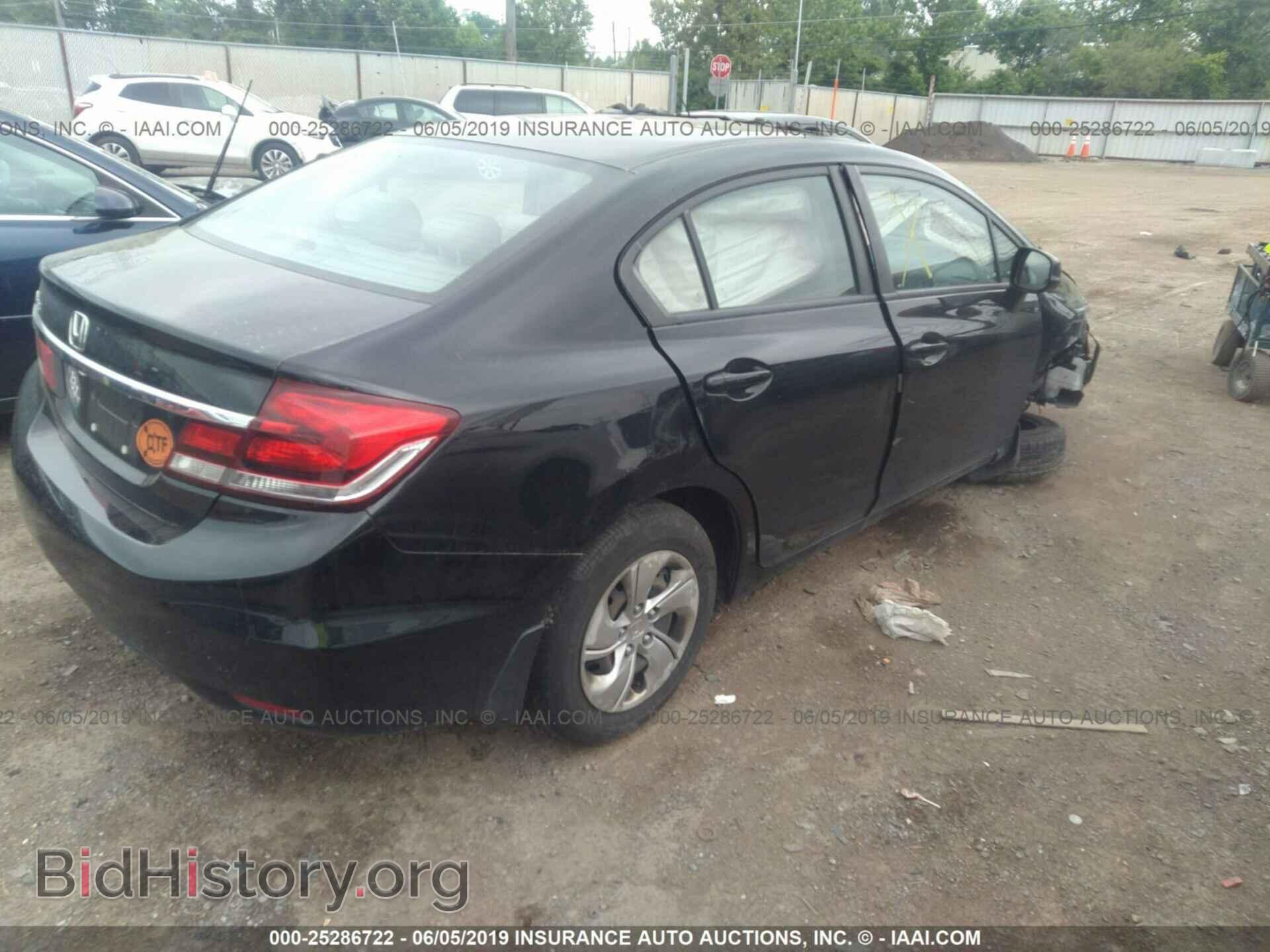 2013 HONDA CIVIC - VIN: 19XFB2F59DE000384 - Фото 4