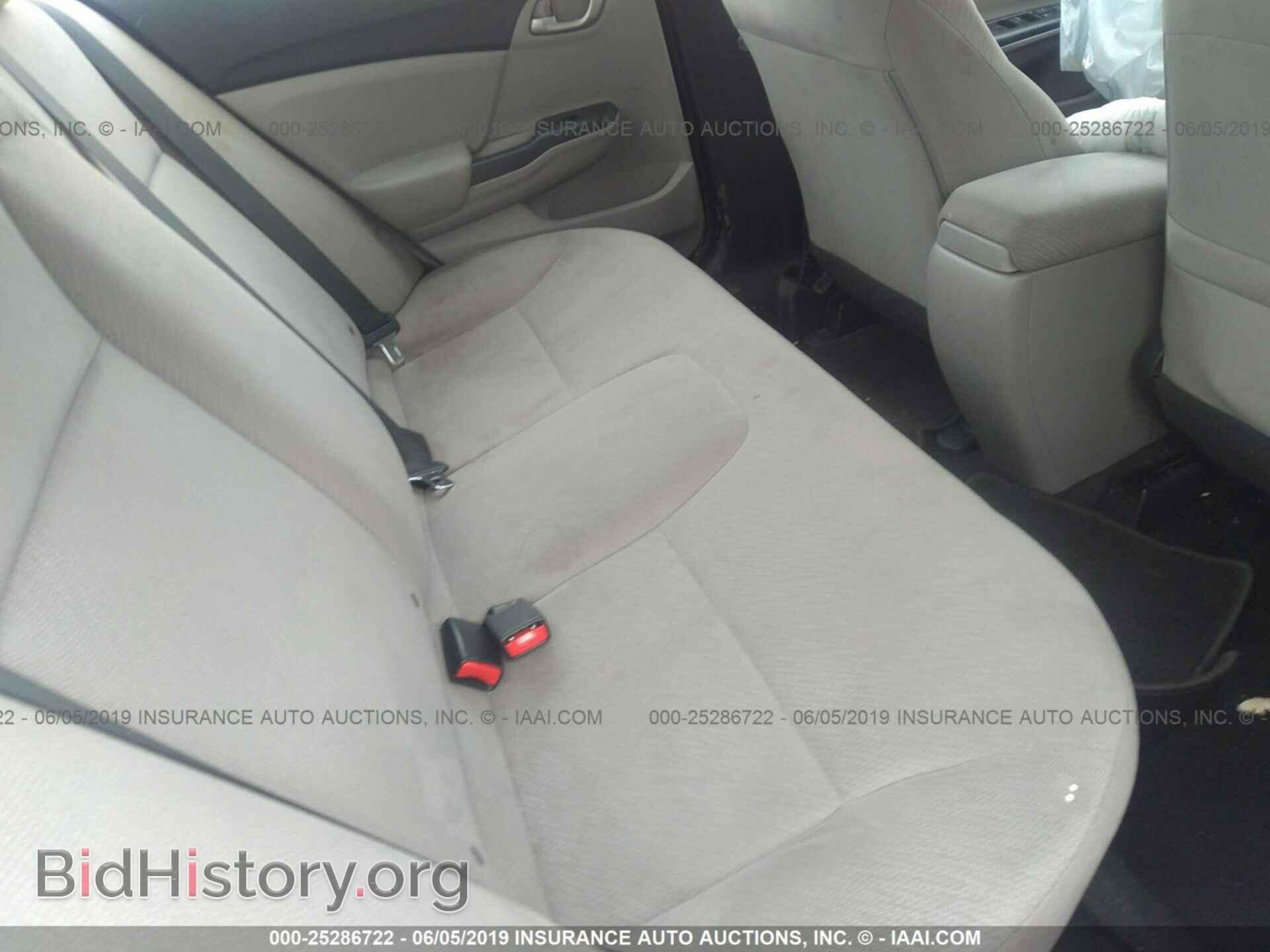 2013 HONDA CIVIC - VIN: 19XFB2F59DE000384 - Фото 8