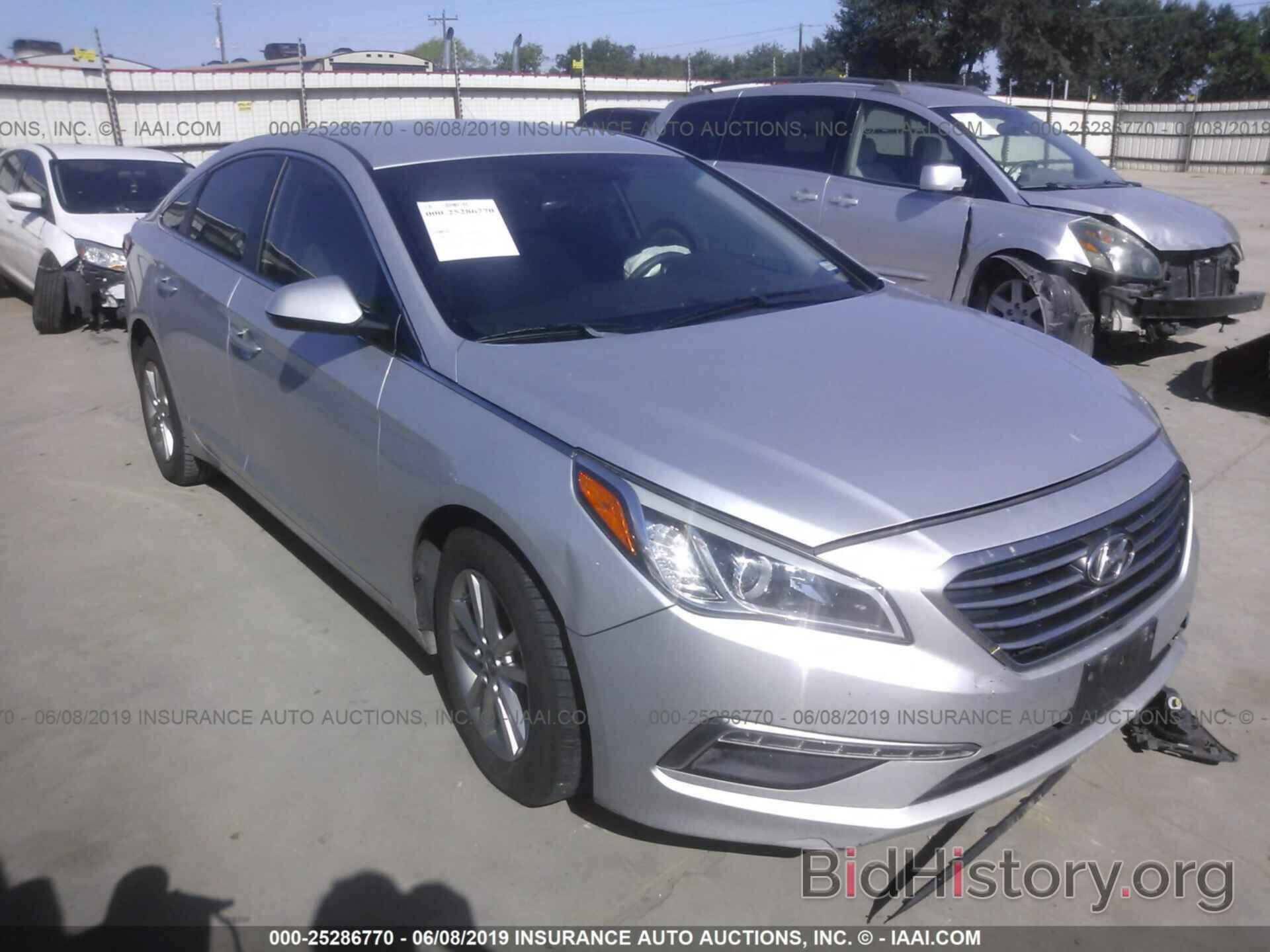 Photo 5NPE24AF0FH064125 - HYUNDAI SONATA 2015