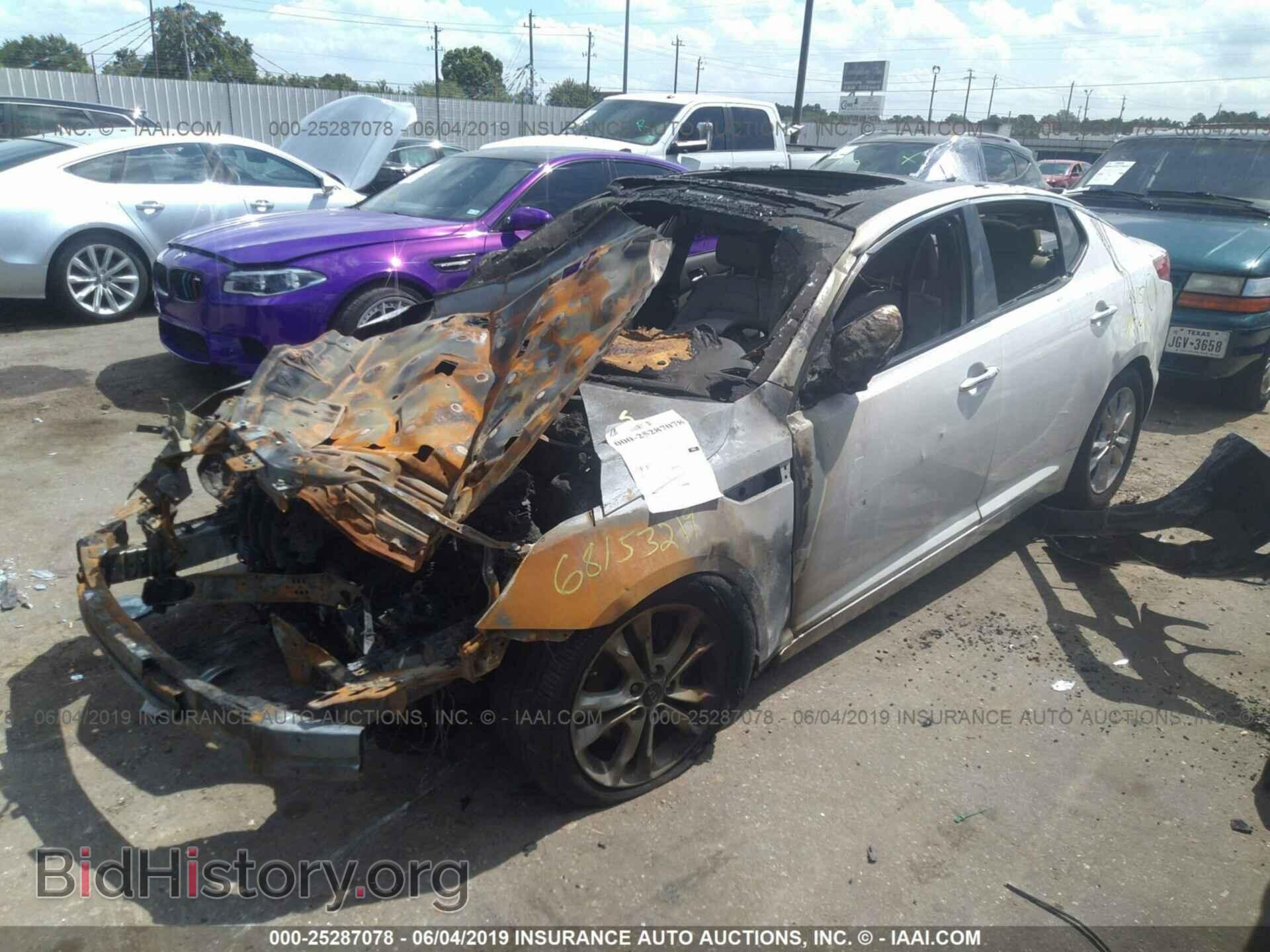 2011 KIA OPTIMA - VIN: KNAGN4A76B5117989 - Фото 2