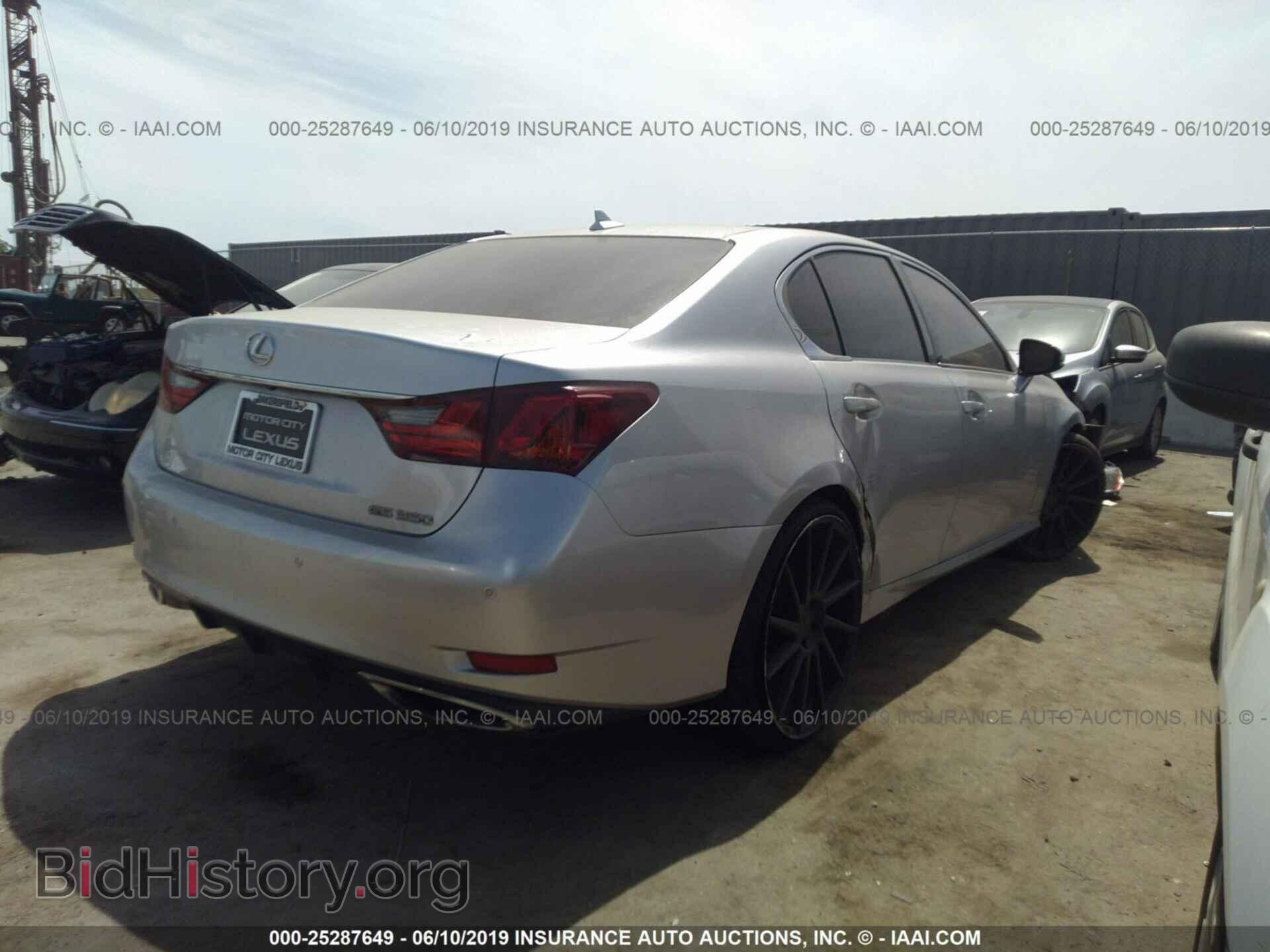 2013 LEXUS GS - VIN: JTHBE1BL2D5012116 - Photo 4