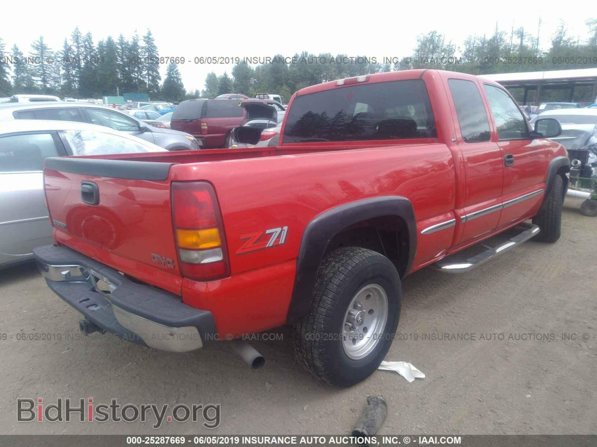 2000 GMC NEW SIERRA - VIN: 1GTEK19T2YZ212330 - Фото 4