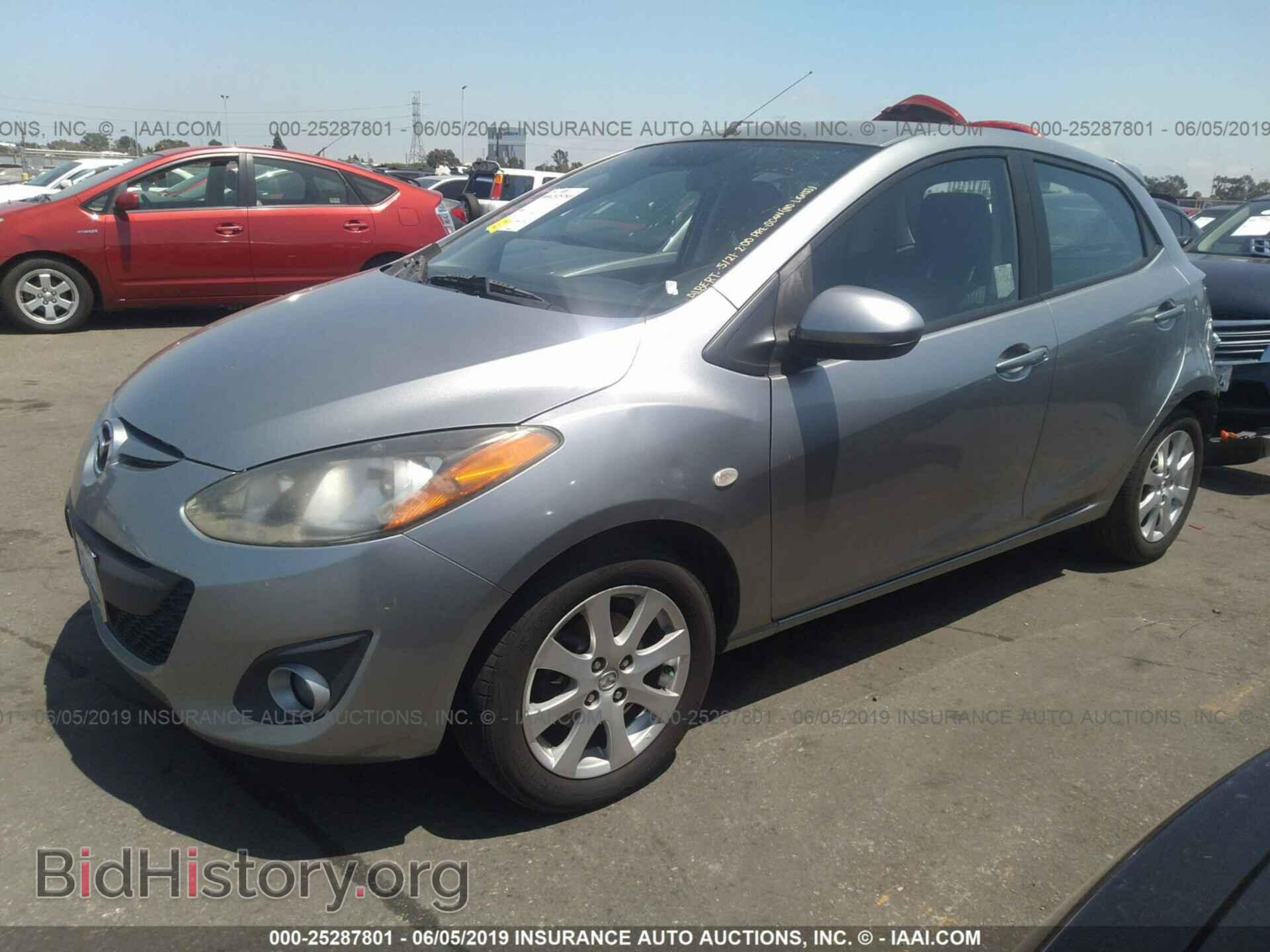 2011 MAZDA MAZDA2 - VIN: JM1DE1HZ8B0107831 - Фото 2