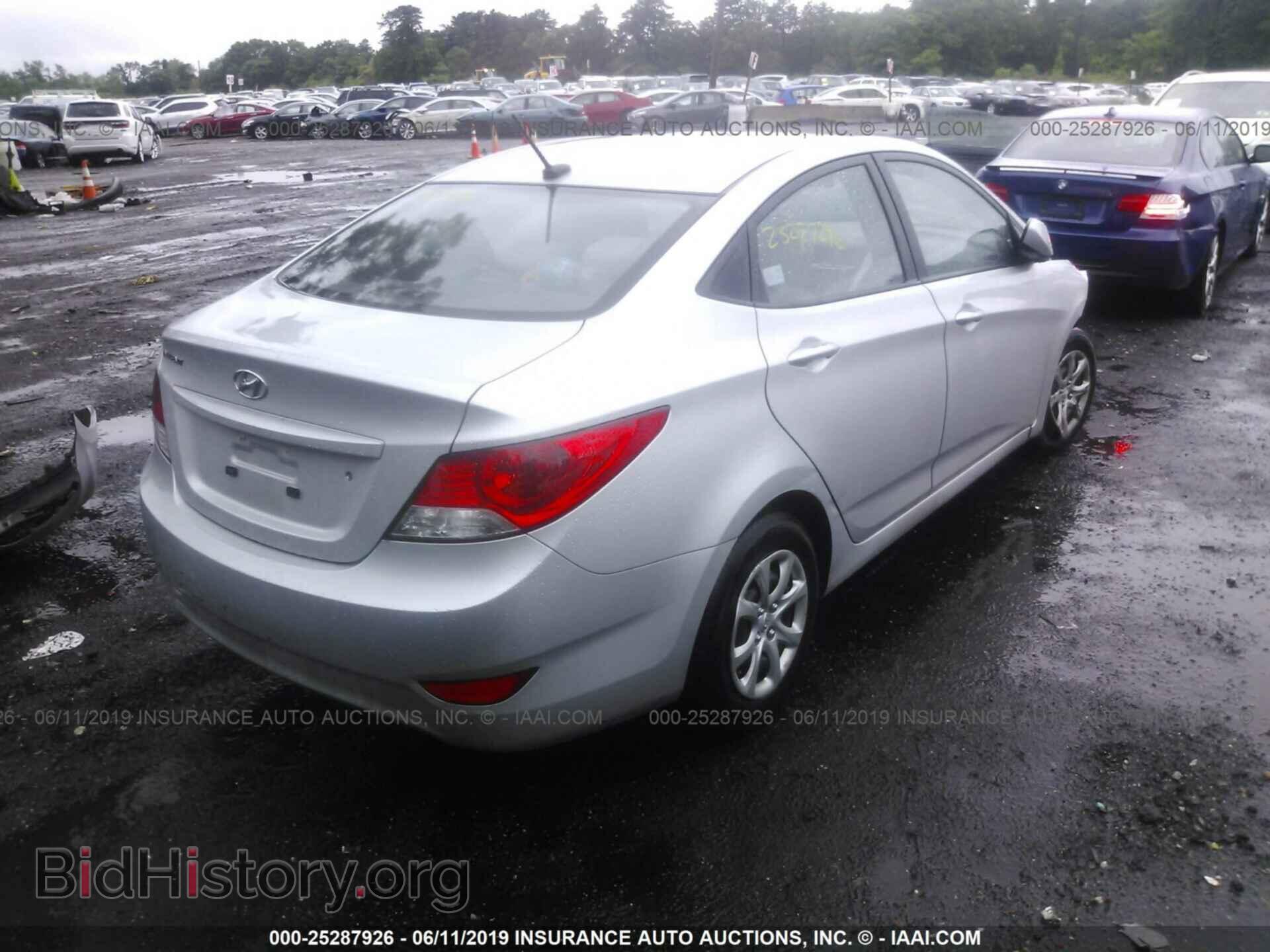 2014 HYUNDAI ACCENT - VIN: KMHCT4AEXEU599152 - Фото 4