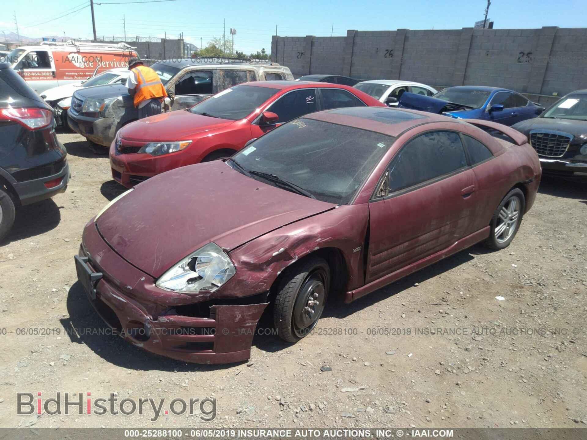 2003 MITSUBISHI ECLIPSE - VIN: 4A3AC84H53E032991 - Фото 2