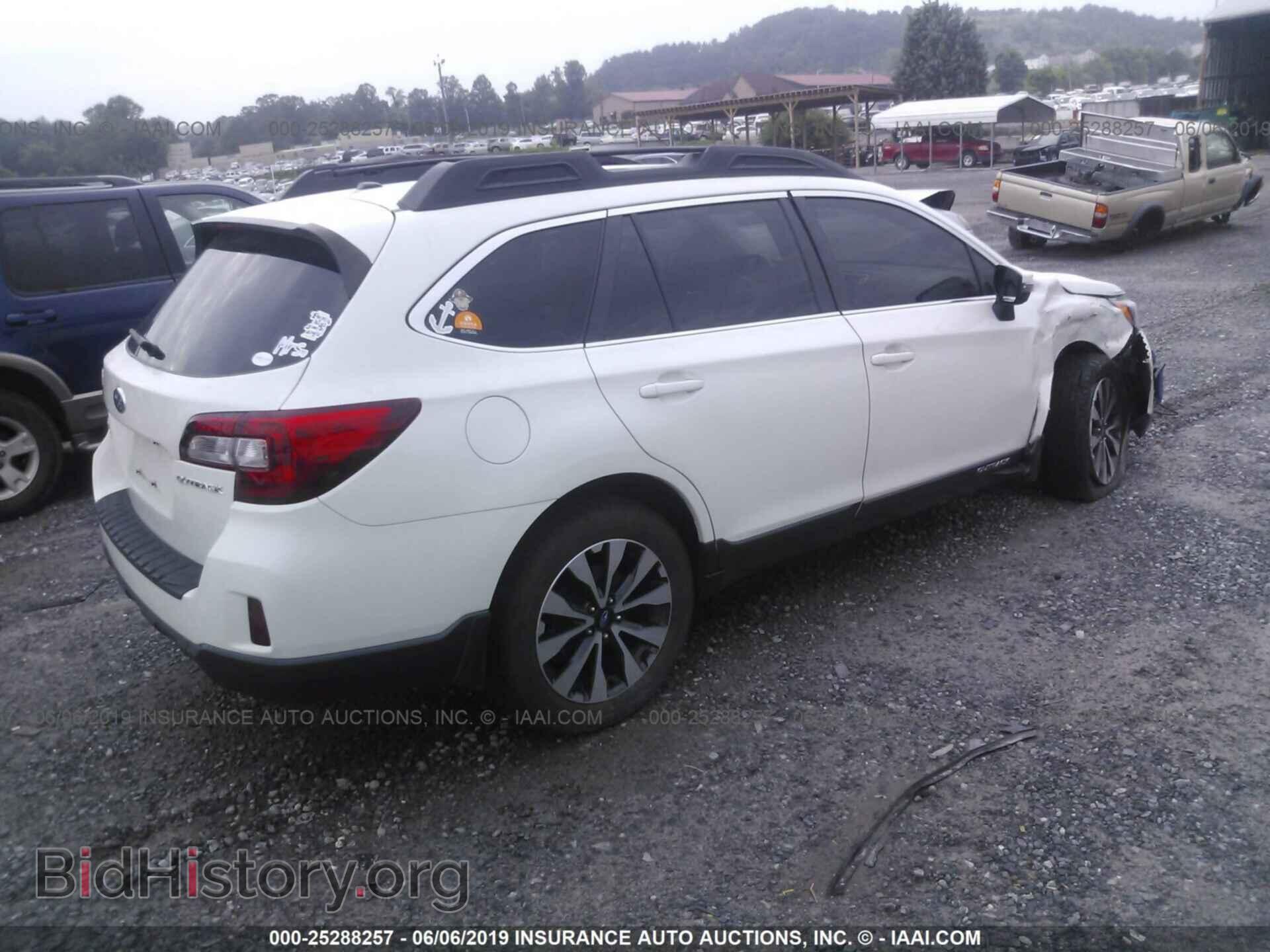 2015 SUBARU OUTBACK - VIN: 4S4BSBLC0F3239460 - Фото 4