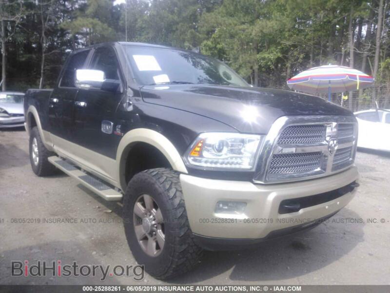 2014 RAM 2500 Longhorn (VIN 3C6UR5GL6EG206440) — photo 1 of 10, IAAI, damage: rear