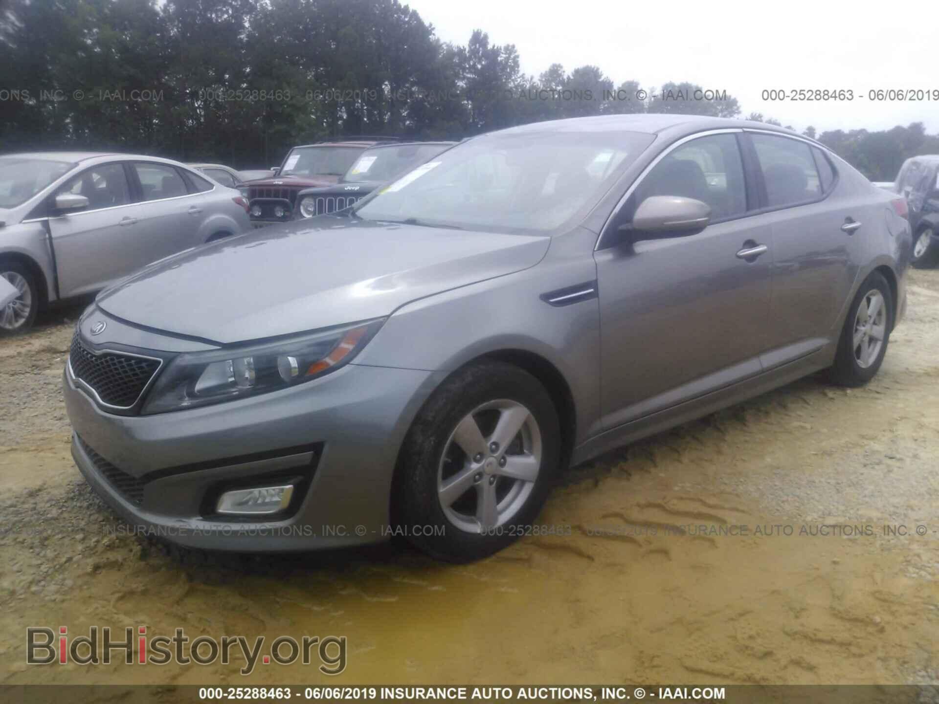 2014 KIA OPTIMA - VIN: 5XXGM4A79EG294512 - Фото 2