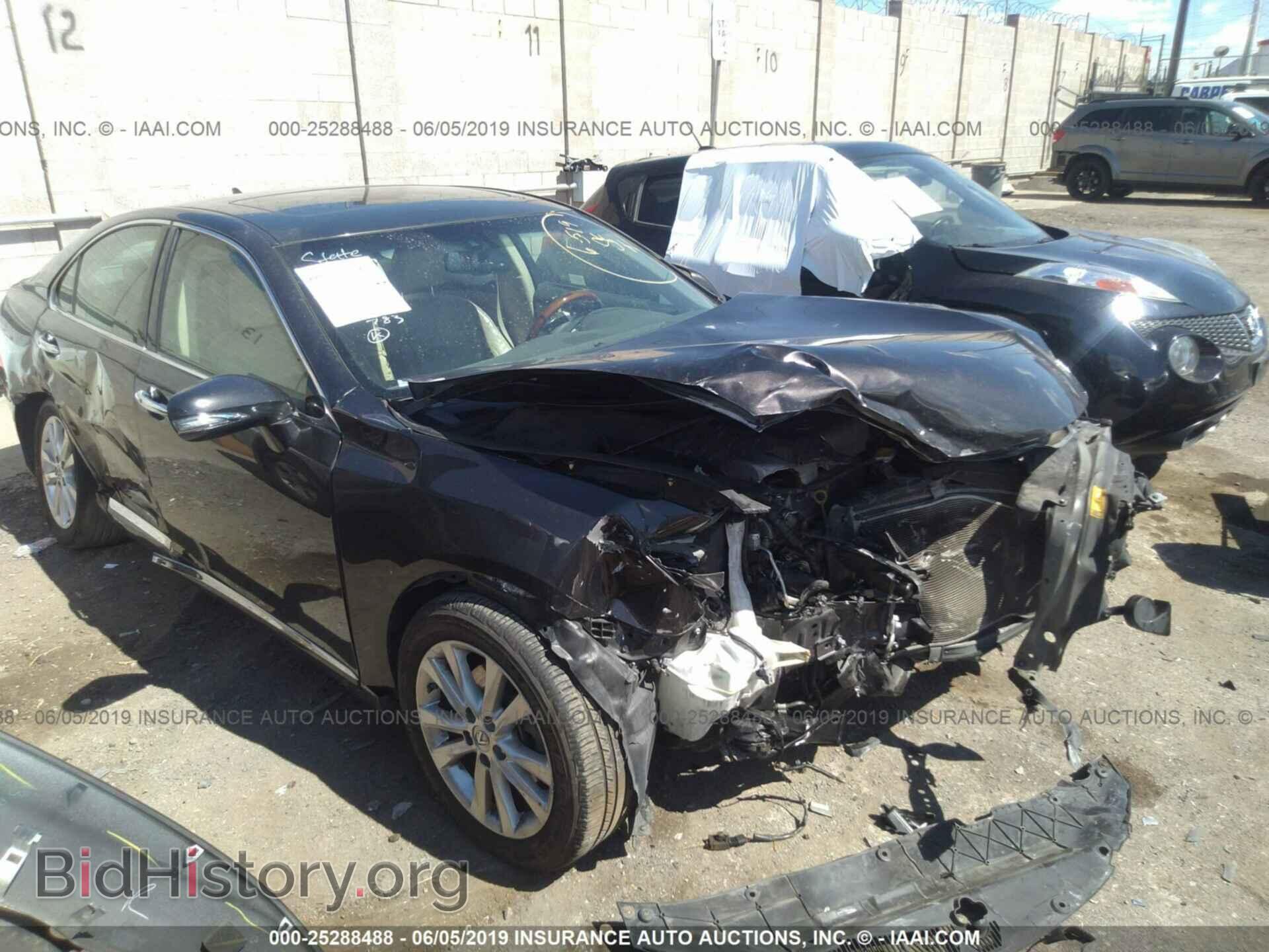 Photo JTHBK1EG7B2445520 - LEXUS ES 2011