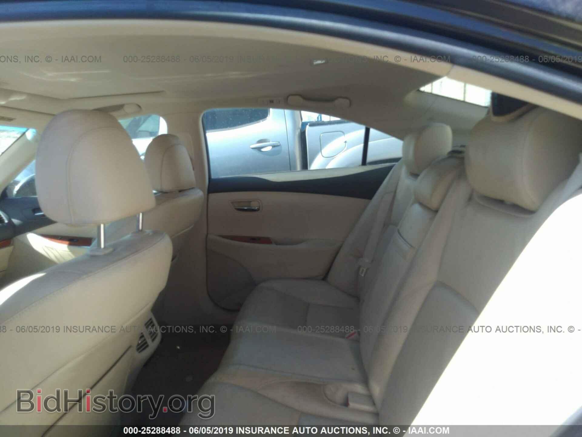 2011 LEXUS ES - VIN: JTHBK1EG7B2445520 - Фото 8